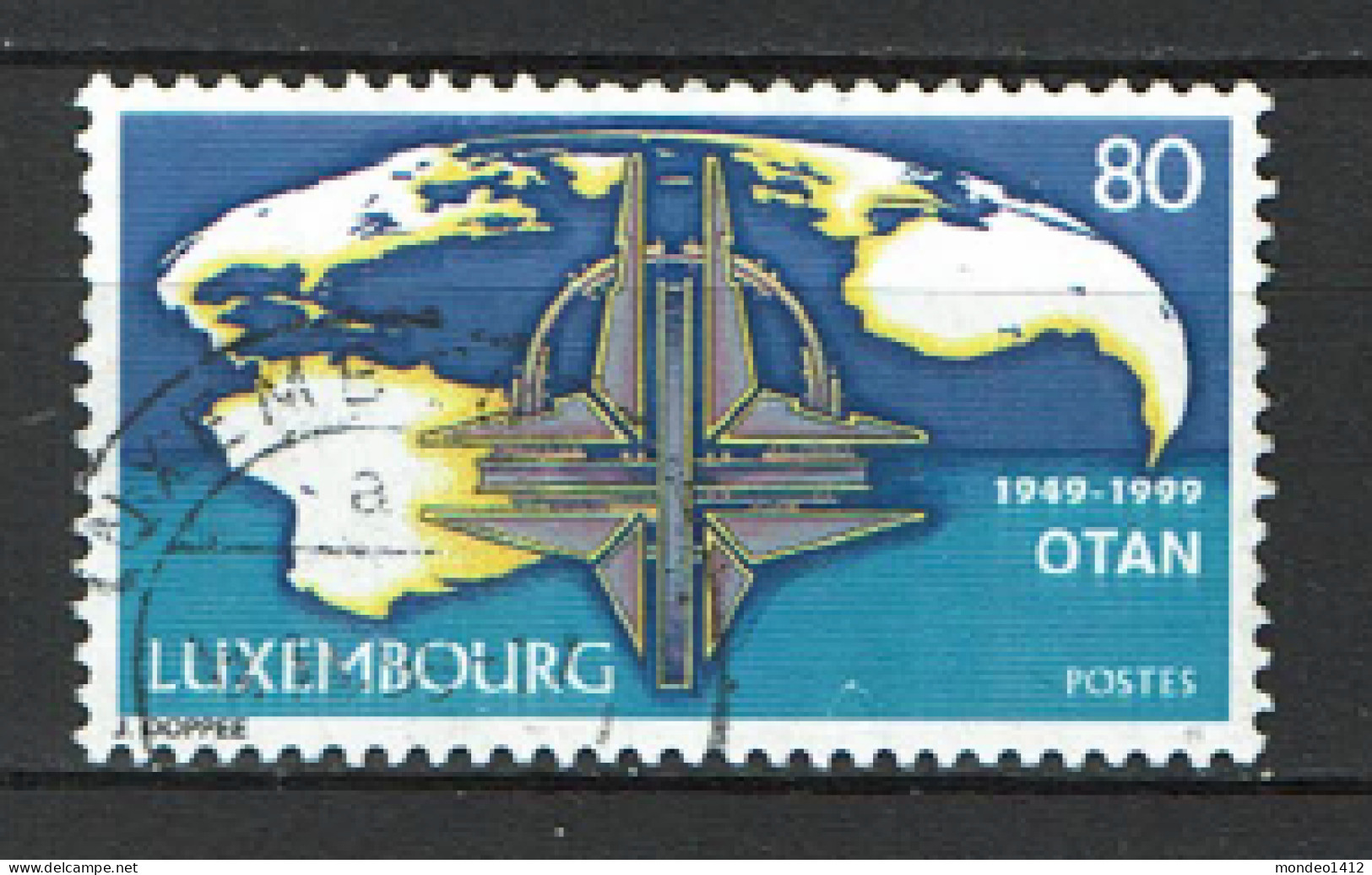 Luxembourg 1999 - YT 1421 - The 50th Anniversary Of NATO, 50e Anniversaire De L'OTAN, NAVO - Gebraucht