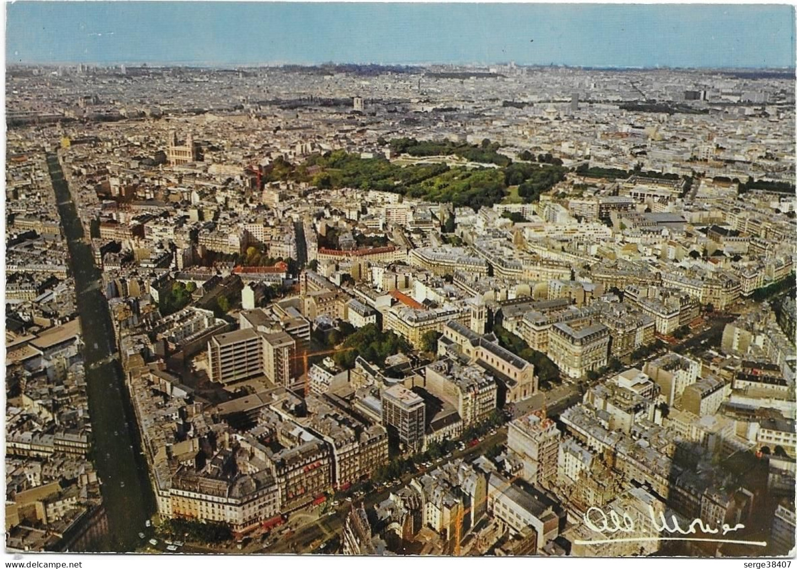 A. Monier - Paris 15e - Vue Prise De La Tour Montparnasse # 9-22/18 - Monier