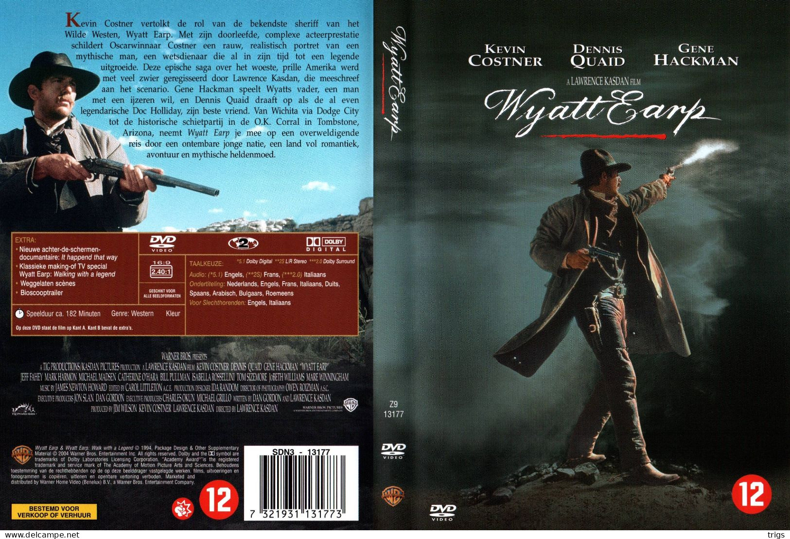 DVD - Wyatt Earp - Action, Aventure