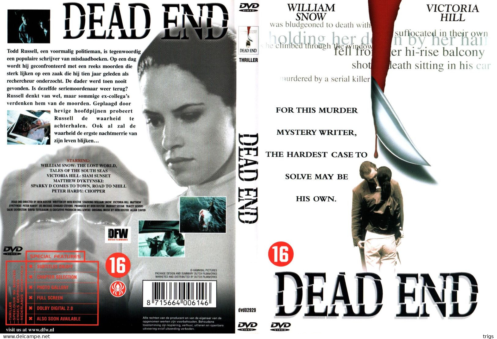 DVD - Dead End - Policiers