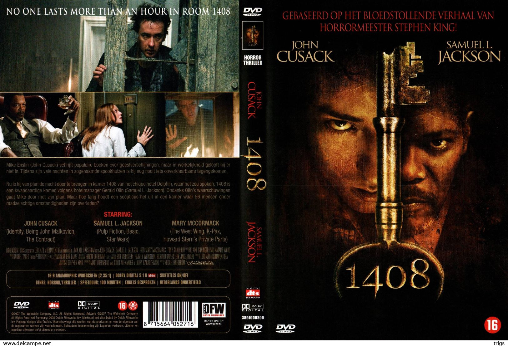 DVD - 1408 - Horror