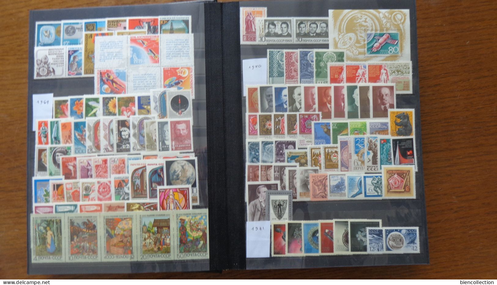 Russie.URSS ,petite Collection Dans  1 Album Leuchturn 1961 à 1195 , Neufs ** ; Nombreuses Séries Thematiques Complètes - Sammlungen