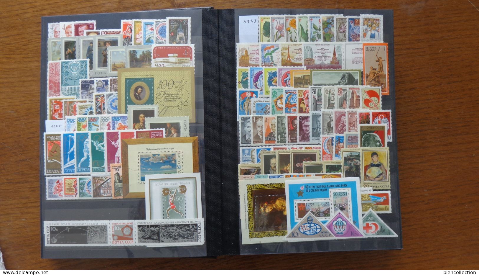 Russie.URSS ,petite Collection Dans  1 Album Leuchturn 1961 à 1195 , Neufs ** ; Nombreuses Séries Thematiques Complètes - Collections