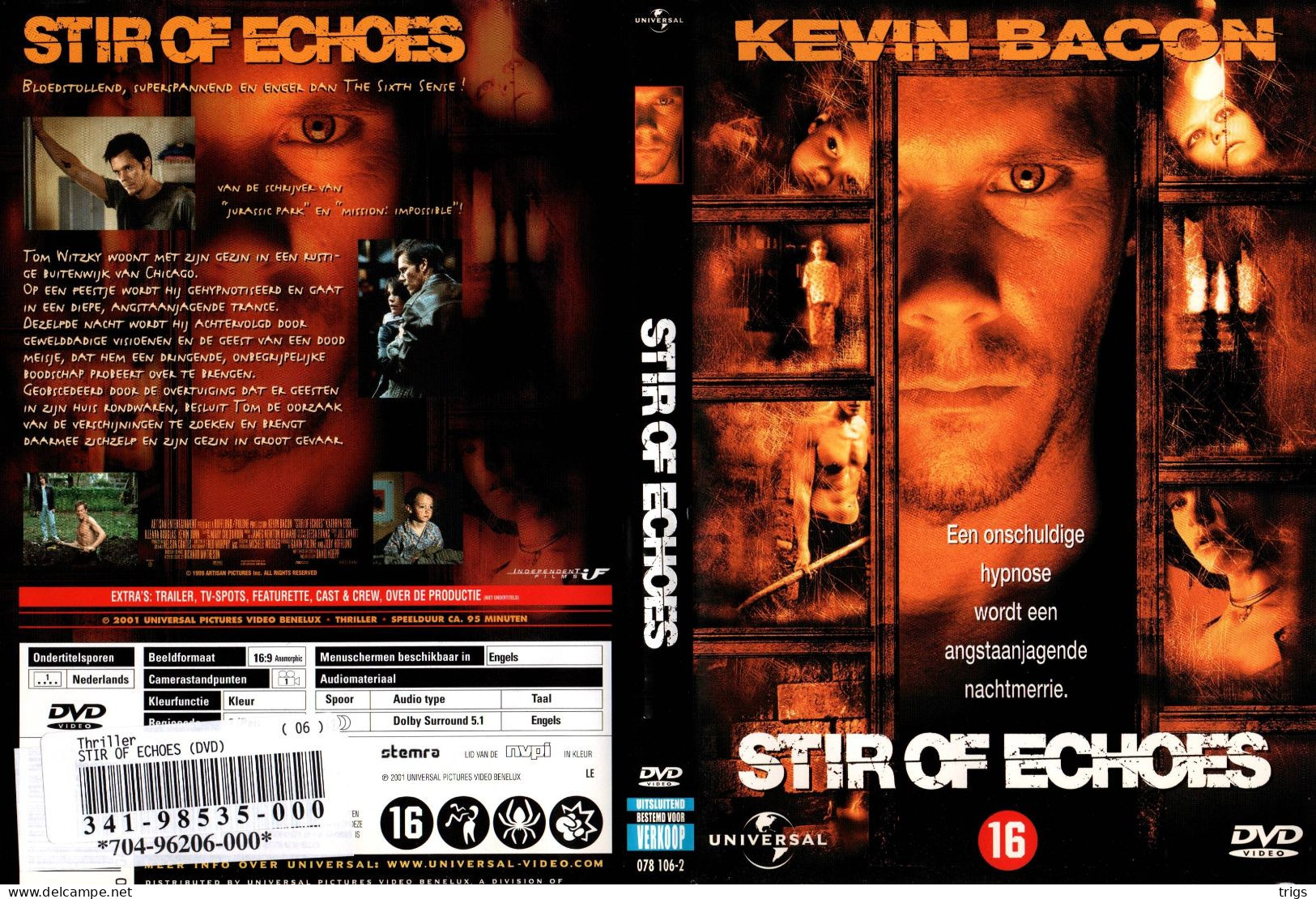 DVD - Stir Of Echoes - Horror