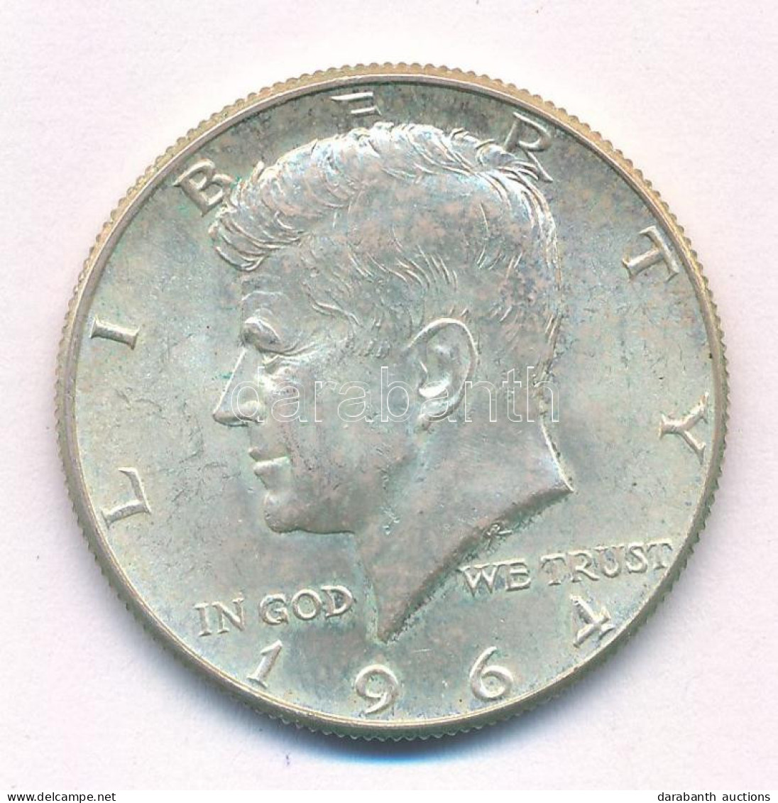 Amerikai Egyesült Államok 1964. 1/2$ Ag "Kennedy" T:AU USA 1964. 1/2 Dollar Ag "Kennedy" C:AU Krause KM#202 - Non Classés