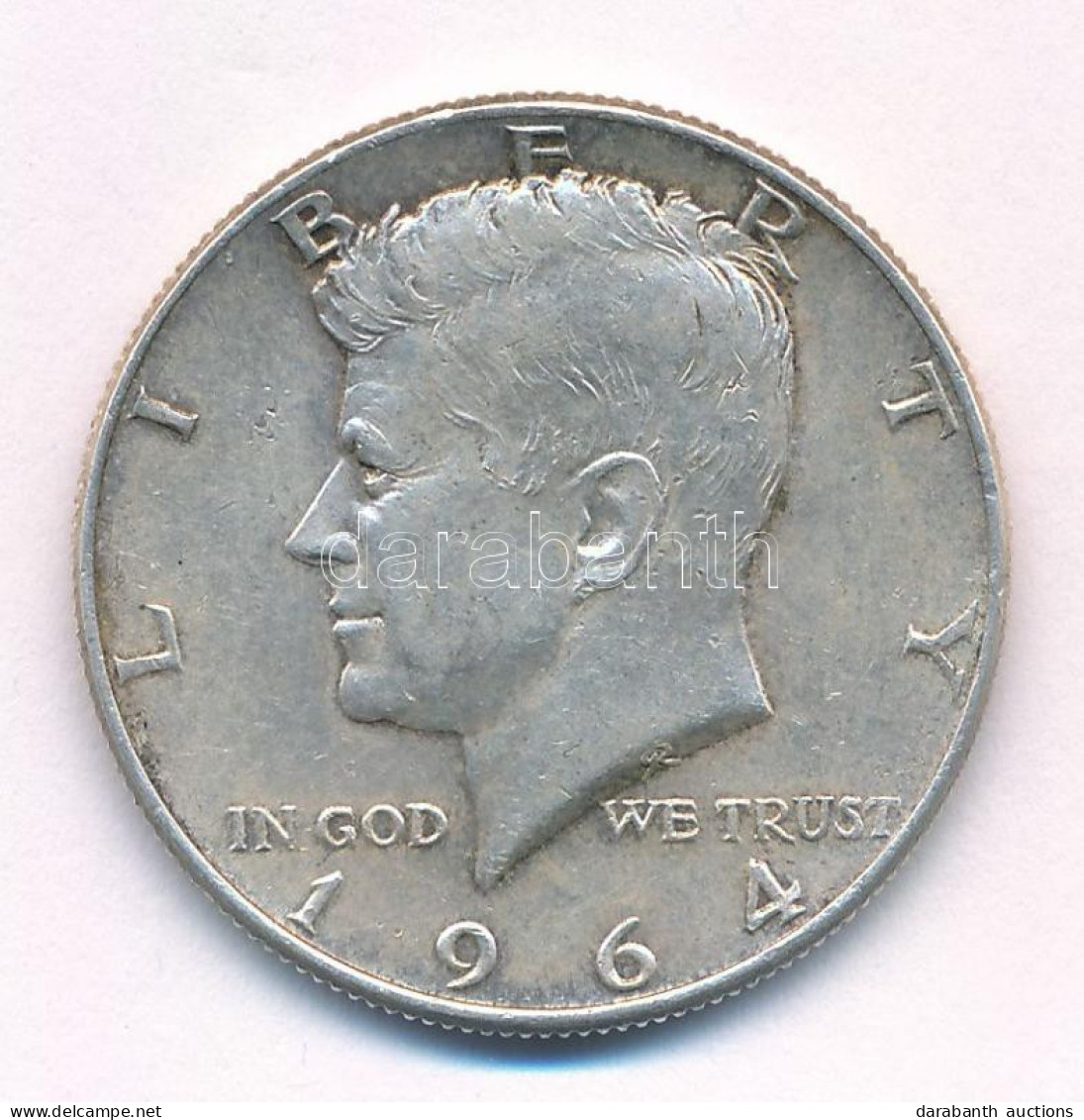 Amerikai Egyesült Államok 1964. 1/2$ Ag "Kennedy" T:AU,XF Patina  USA 1964. 1/2 Dollar Ag "Kennedy" C:AU,XF Patina  Krau - Ohne Zuordnung