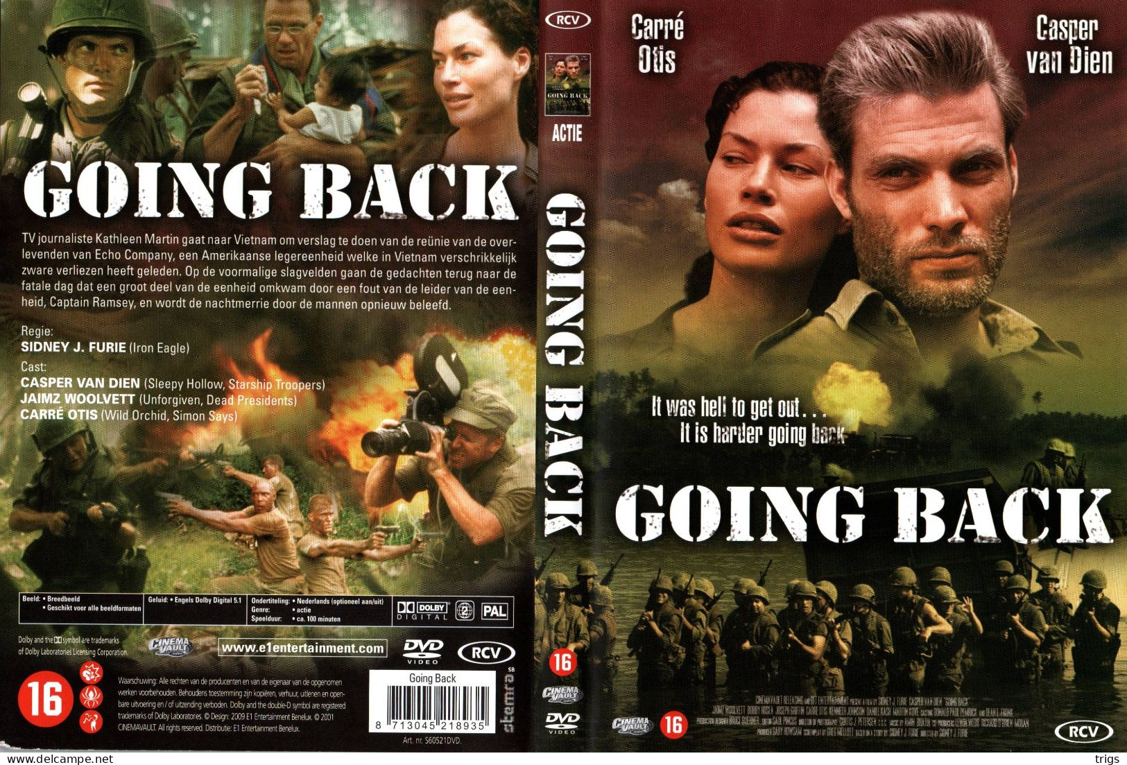 DVD - Going Back - Action, Aventure