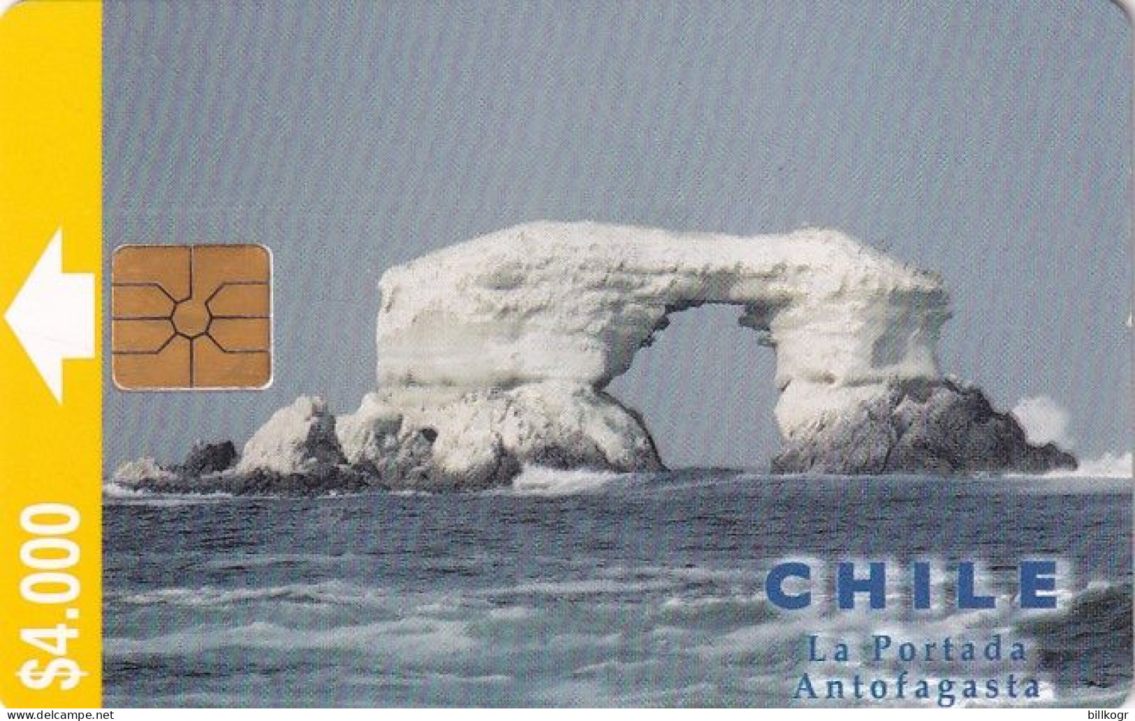 CHILE - La Portada/Antofagasta, Tirage 10000, 11/97, Used - Chile