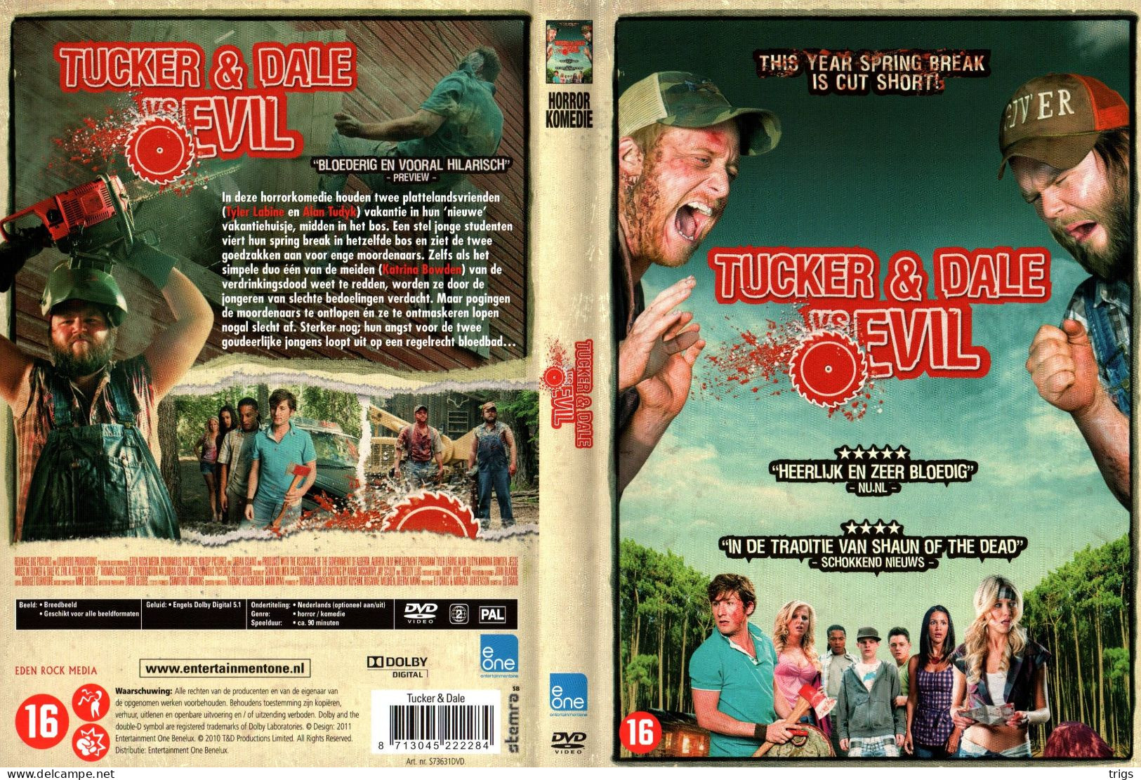 DVD - Tucker And Dale Vs Evil - Horreur