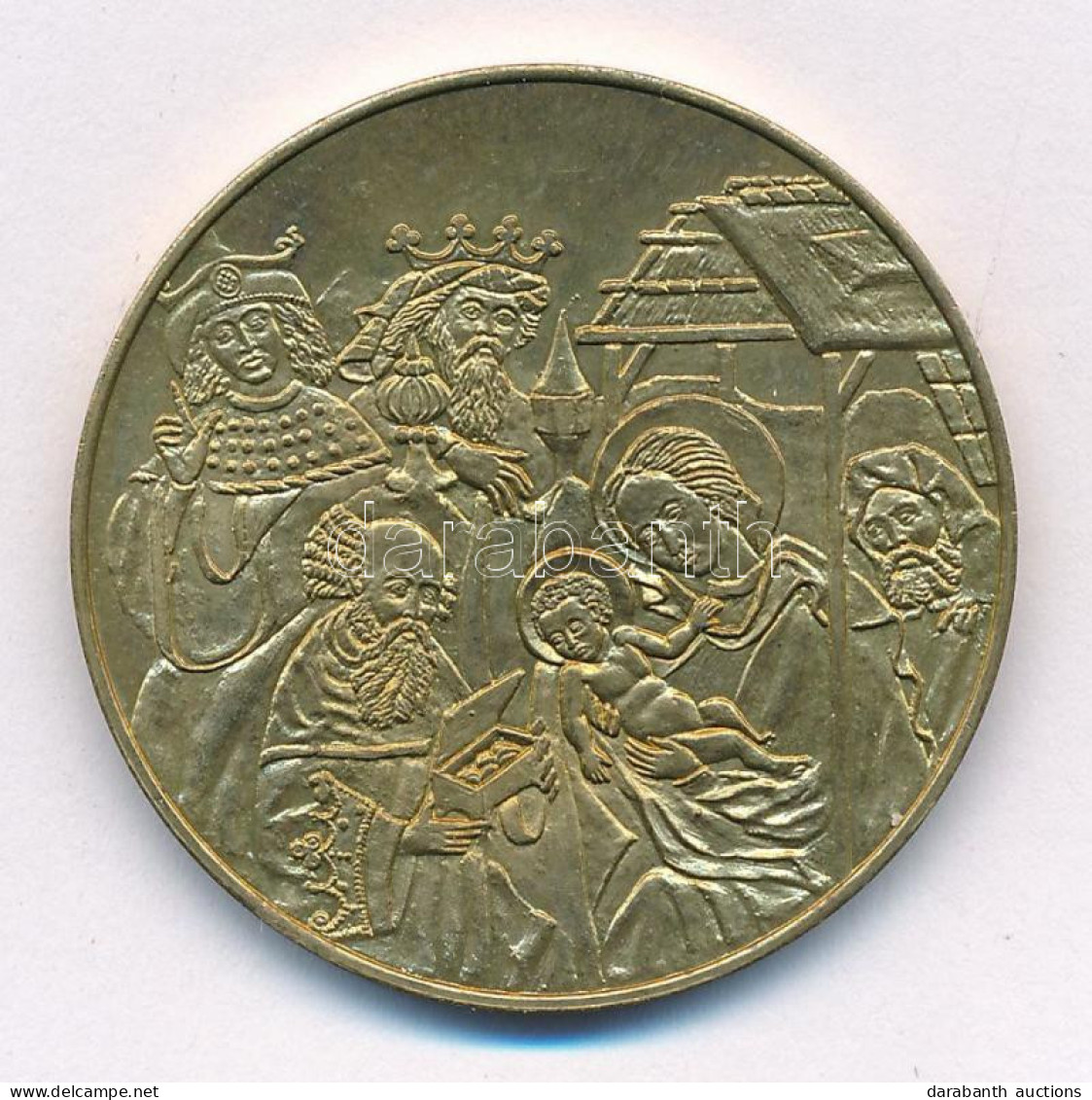 Ausztria DN "Stephansdom" Kétoldalas Bronz Emlékérem (35mm) T:AU Austria ND "Stephansdom" Double Sided Bronze Medallion  - Zonder Classificatie