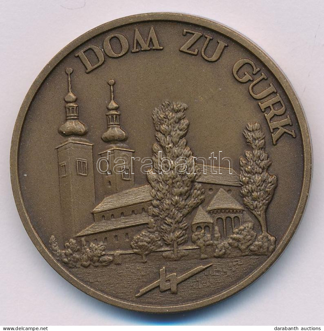 Ausztria DN "Gurki Székesegyház" Bronz Emlékérem (40mm) T:AU Austria ND "Gurk Cathedral" Bronze Commemorative Medallion  - Sin Clasificación