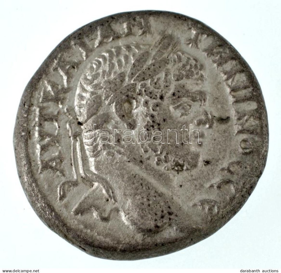 Római Birodalom / Fönícia / Tyre / Caracalla 213-217. Tetradrachma Ag (10,34g) T:XF Lapkahiba /  Roman Empire / Phoenici - Unclassified