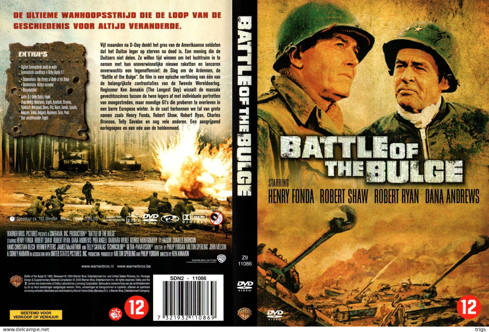 DVD - Battle Of The Bulge - Drame