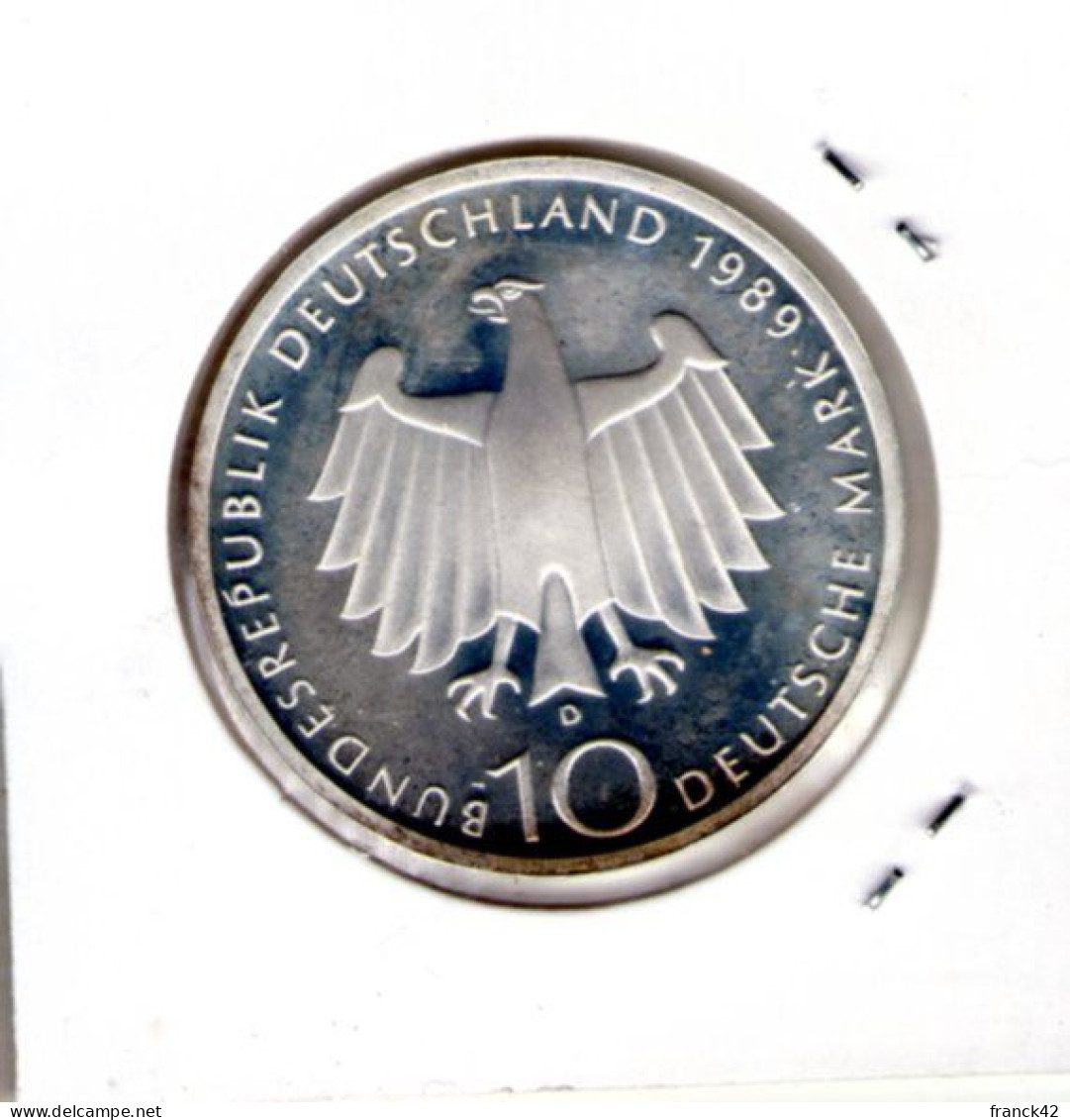 Allemagne.10 Mark. 2000e Anniversaire De La Fondation De Bonn 1989 - 10 Marchi