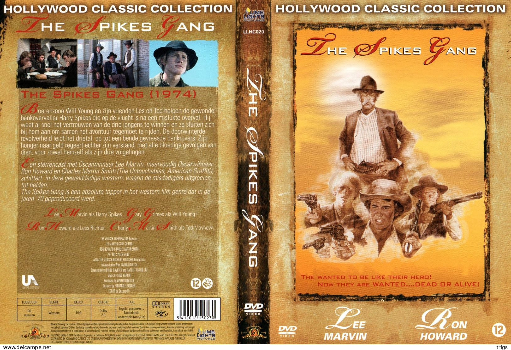 DVD - The Spikes Gang - Western