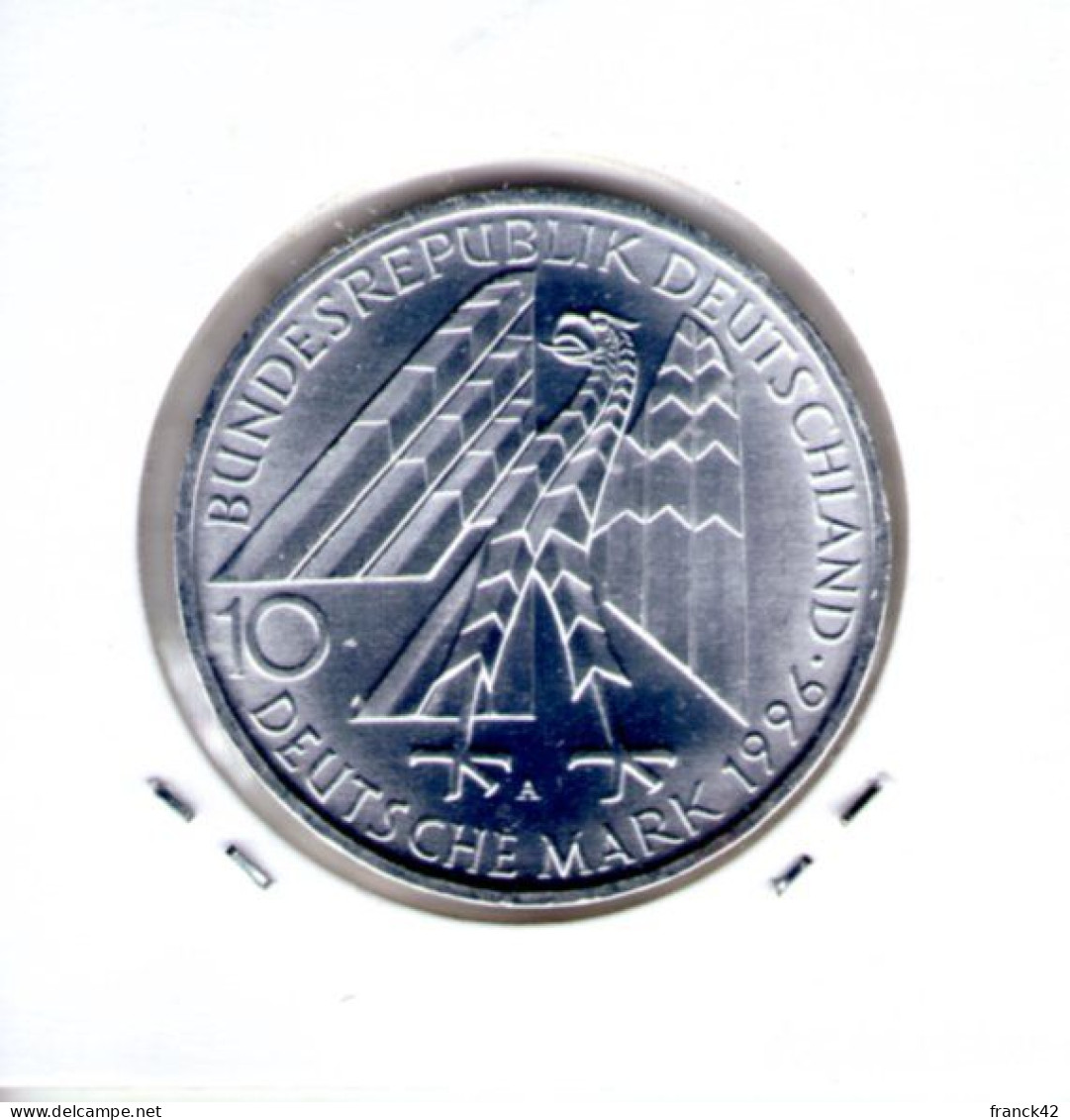 Allemagne.10 Mark. Adolf Kolping. 1996 - 10 Mark