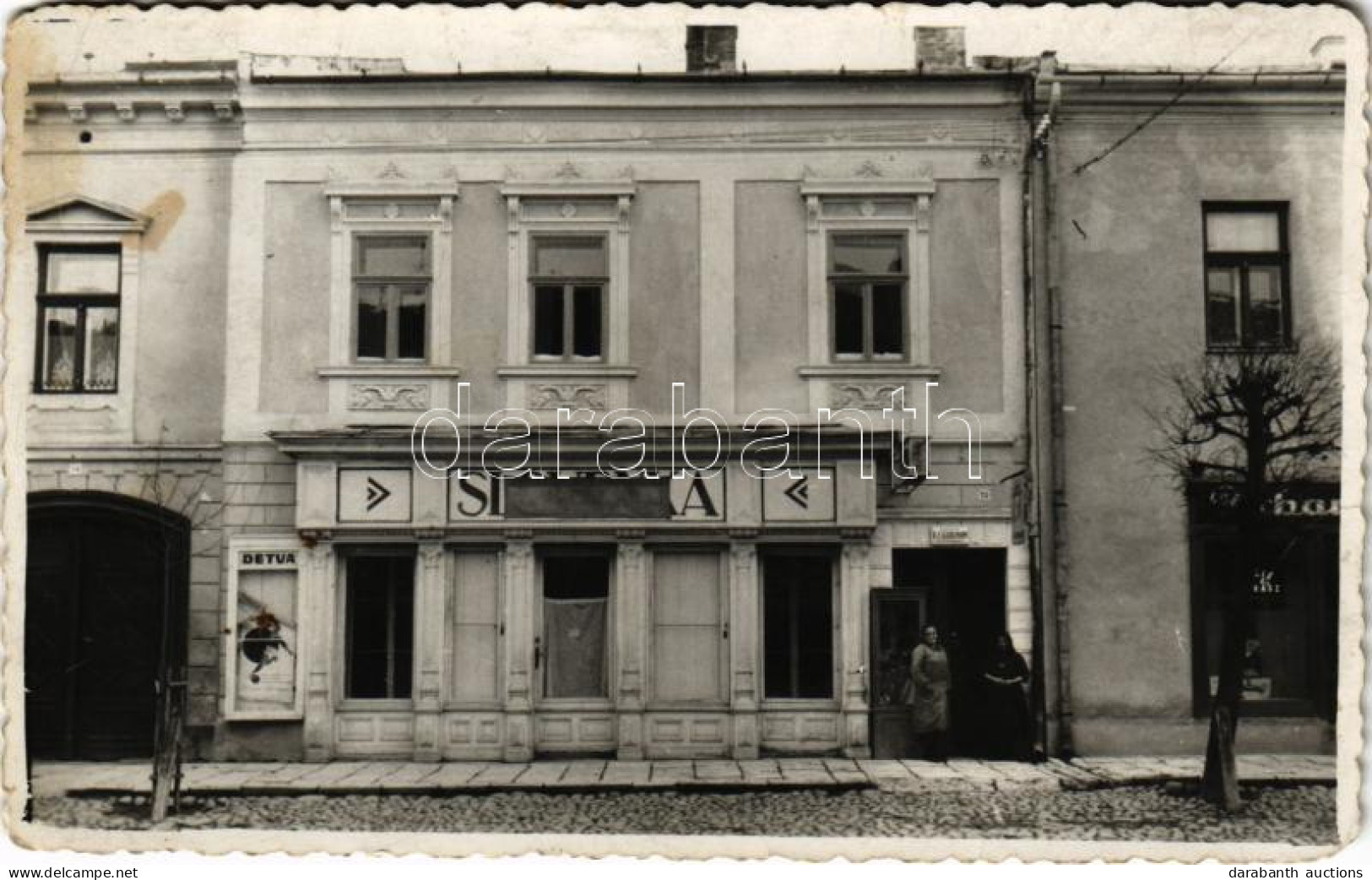 * T2/T3 Gyetva, Detva; Besztercebányai Kerület Utca Részlet, üzlet / Street View, Shop, Photo (fl) - Non Classés