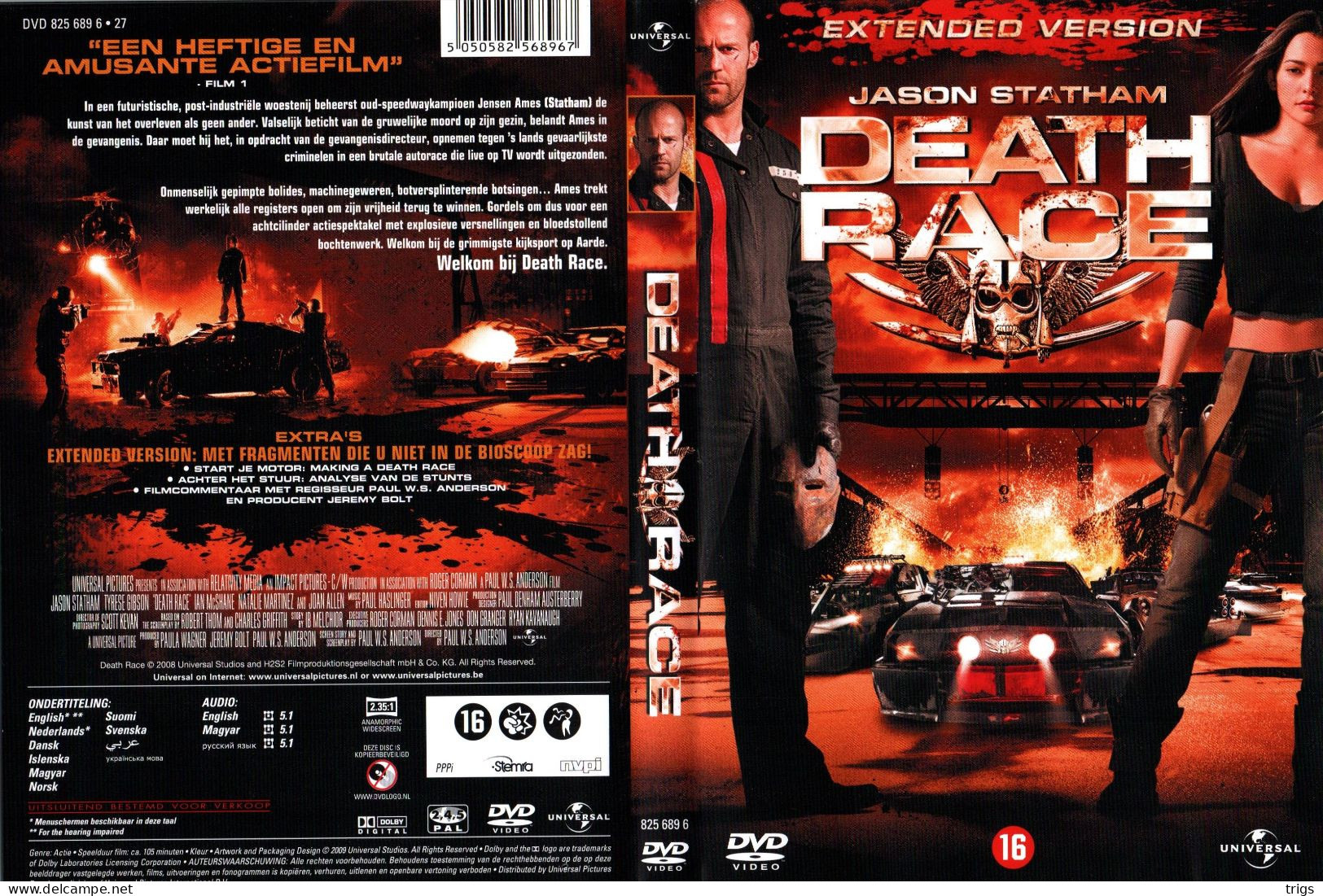 DVD - Death Race - Action, Aventure