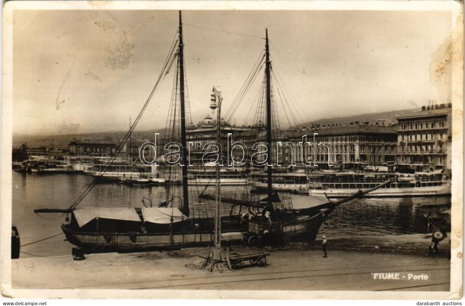 * T2/T3 1947 Fiume, Rijeka; Porto / Kikötő (EK) - Unclassified