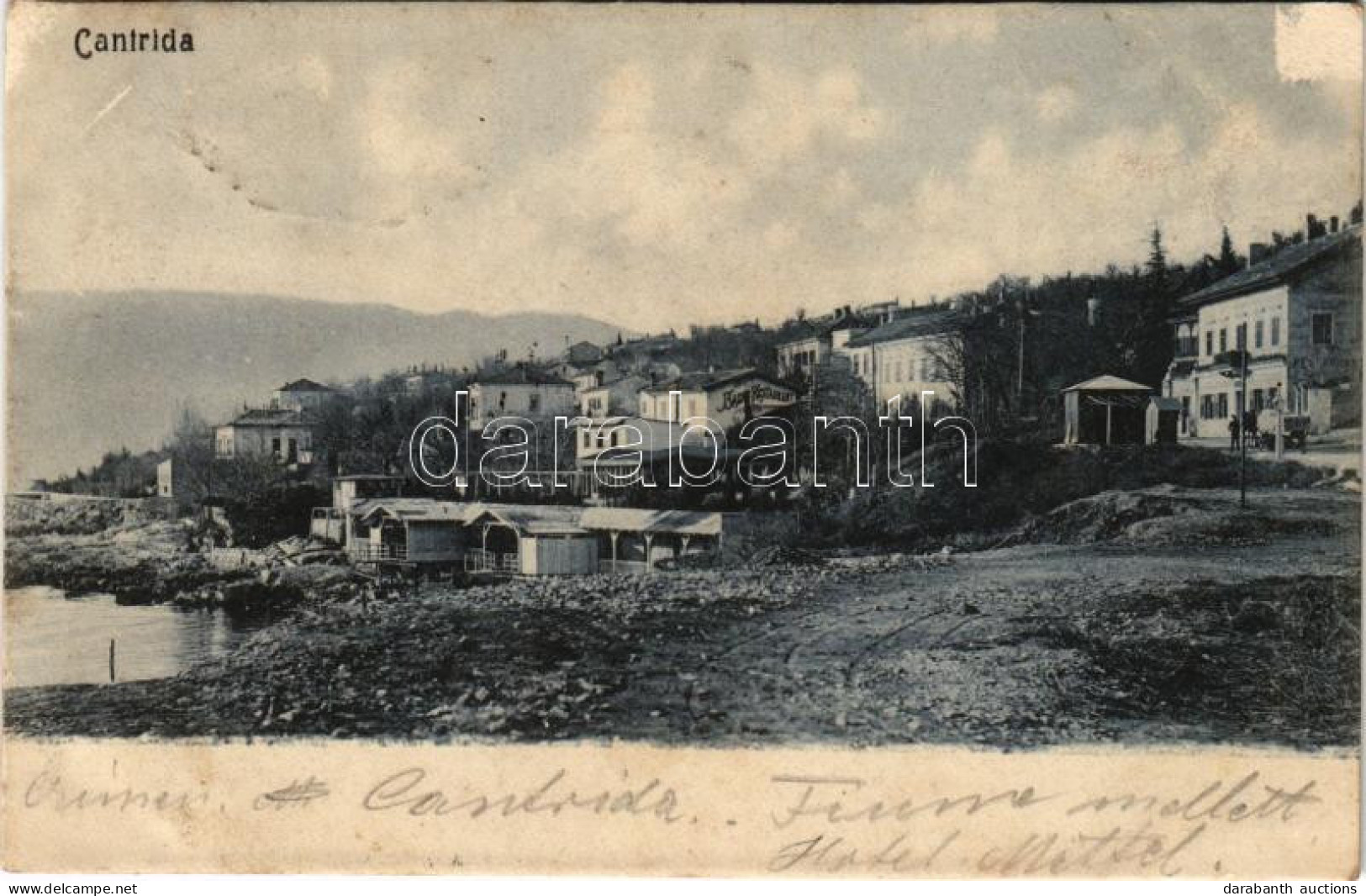 T2/T3 1907 Fiume, Rijeka; Cantrida / Kantrida, Grand Bagno Restaurant - Non Classés