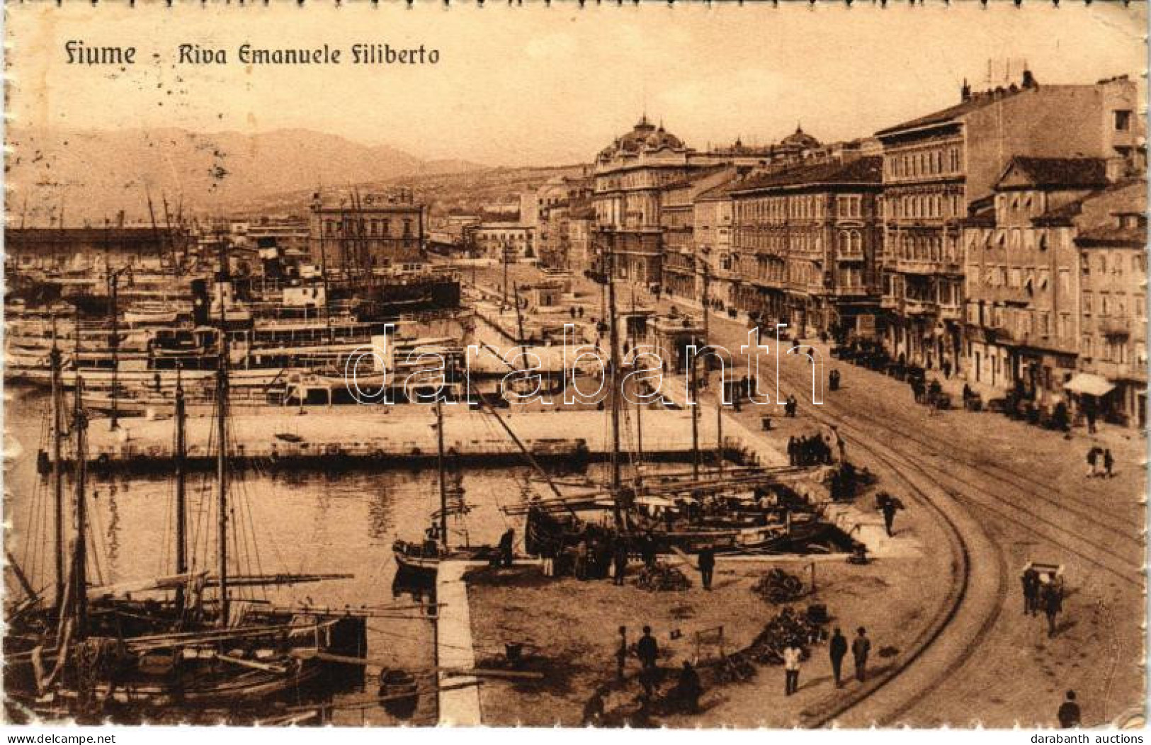 T3 1926 Fiume, Rijeka; Riva Emanuele Filiberto (EK) - Non Classés