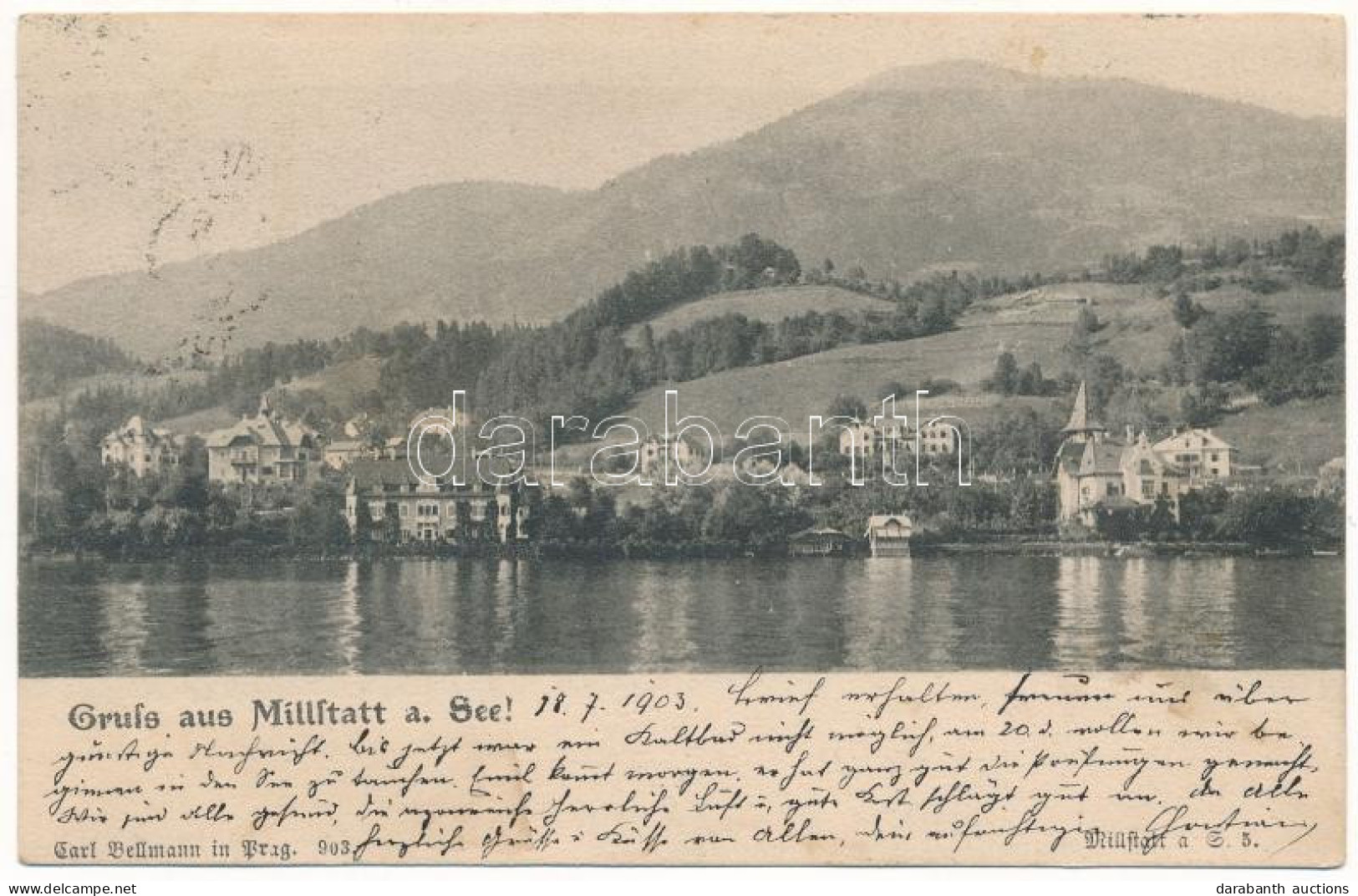 * T3/T4 1903 Millstatt Am See (wet Damage) - Ohne Zuordnung