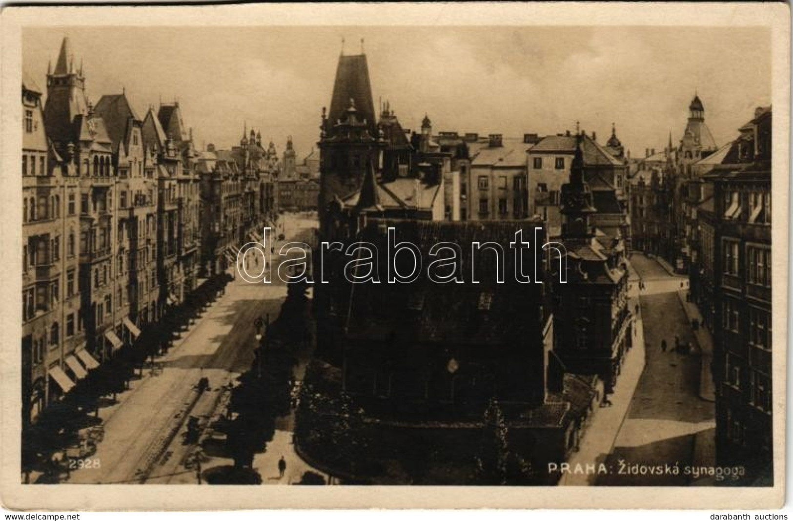 ** T1 Praha, Prag; Zidovská Synagoga / Jewish Synagogue - Non Classés