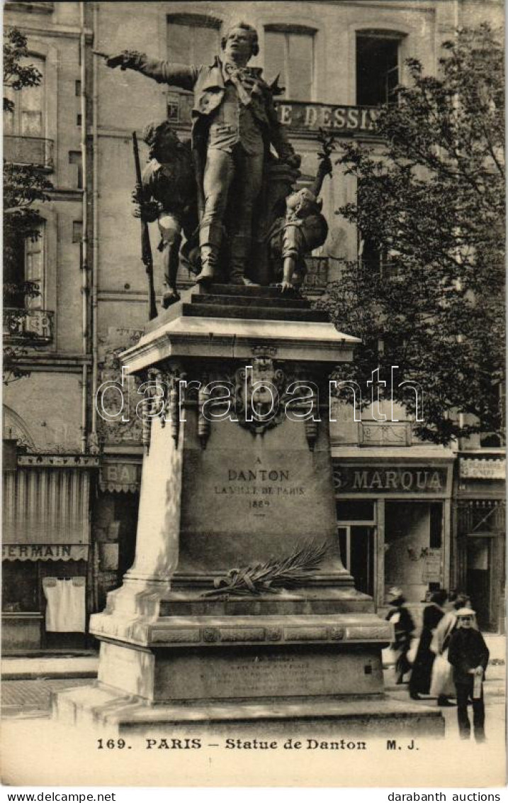 ** T2 Paris, Statue De Danton / Statue, Monument - Ohne Zuordnung