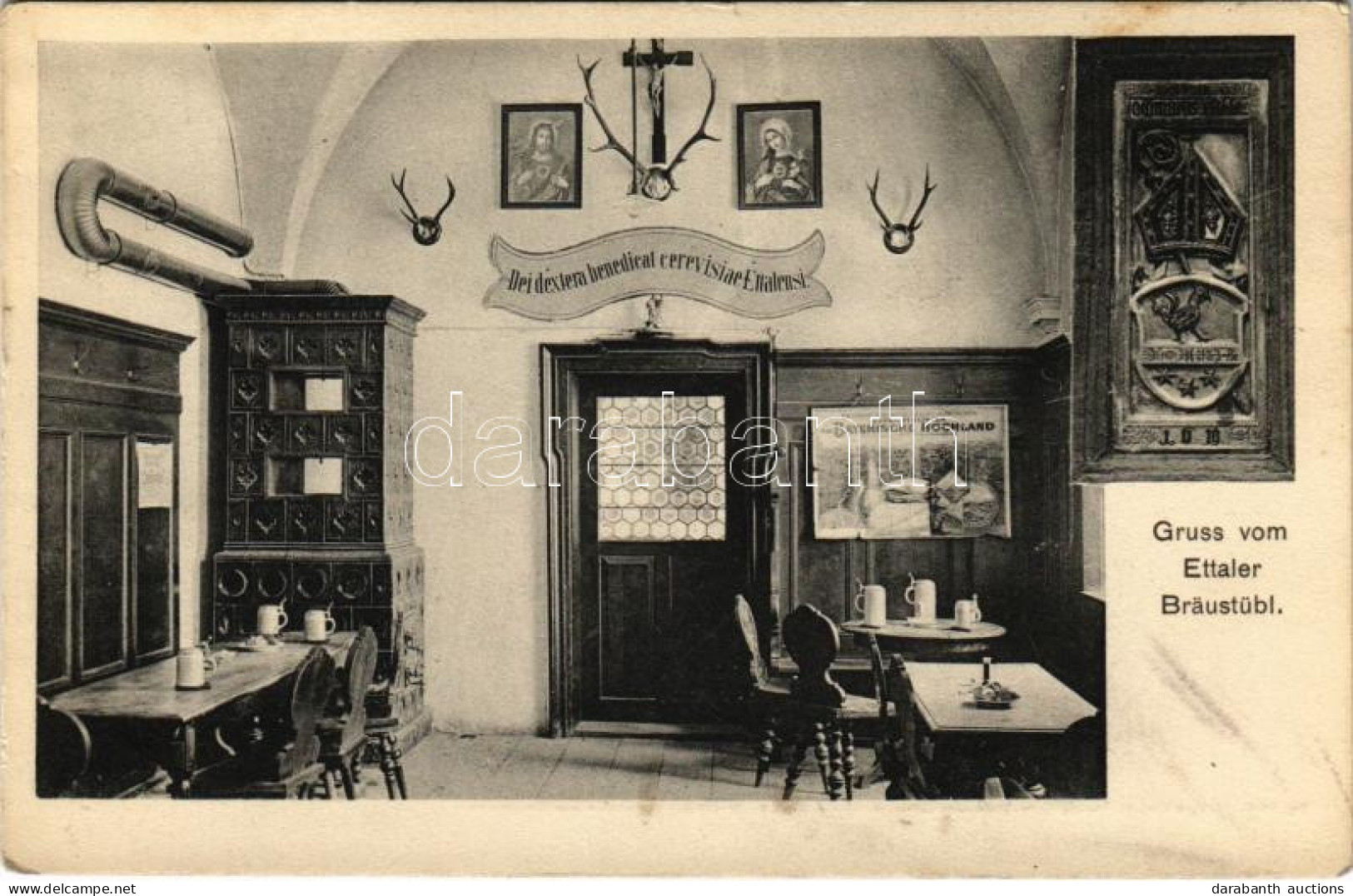 ** T2/T3 Ettal, Ettaler Bräustübl / Beer Hall Interior (fl) - Non Classés