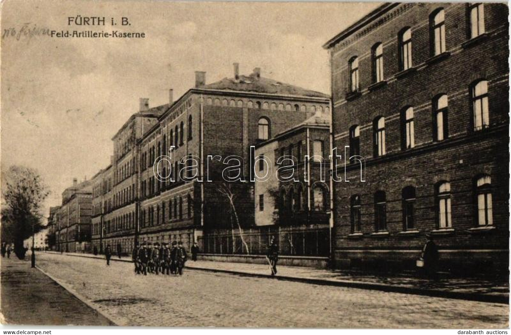 T2/T3 Fürth, Feld-Artillerie Kaserne / Military Barracks (EK) - Ohne Zuordnung