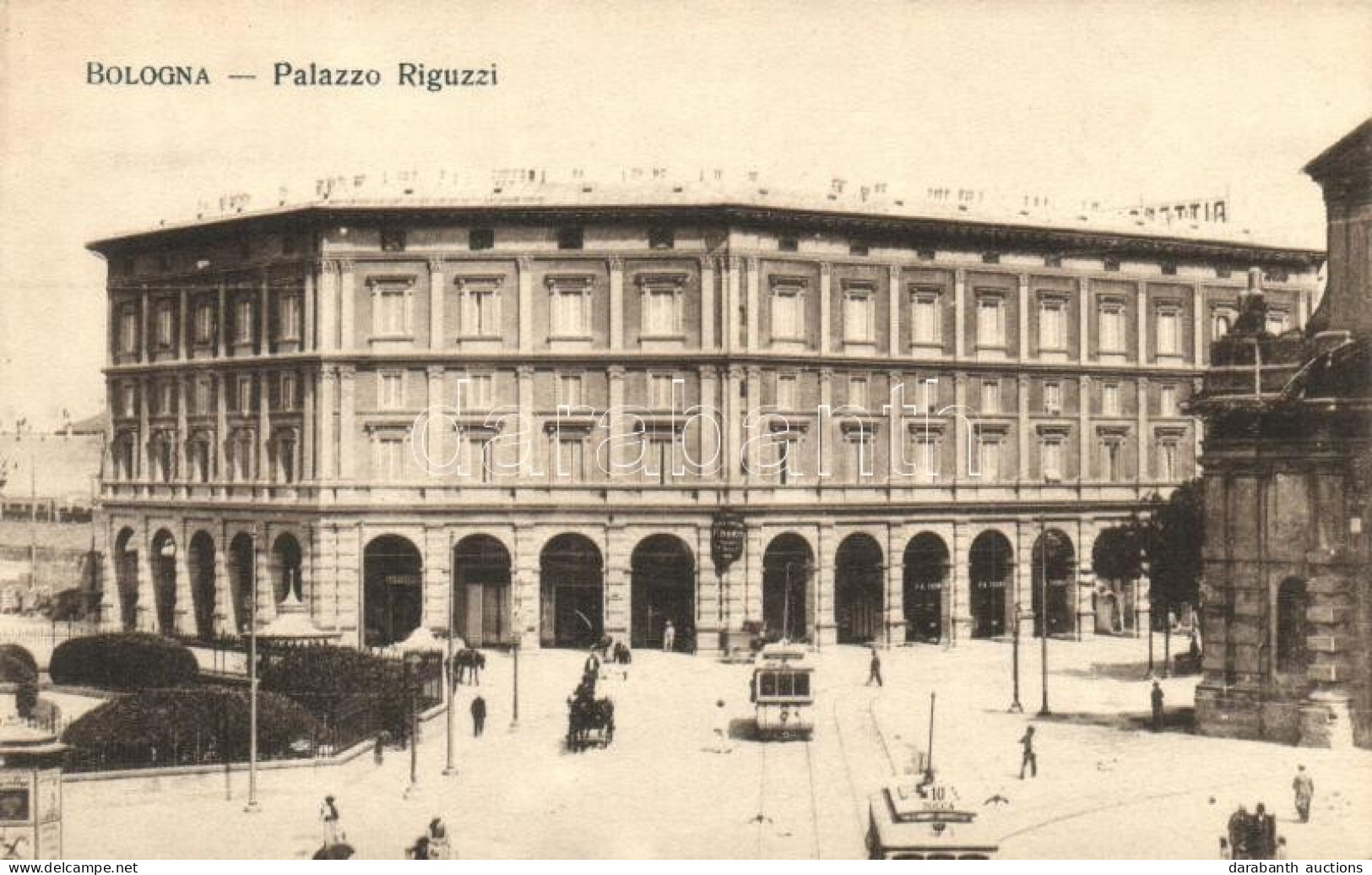 ** T1/T2 Bologna, Palazzo Riguzzi / Palace, Trams - Ohne Zuordnung