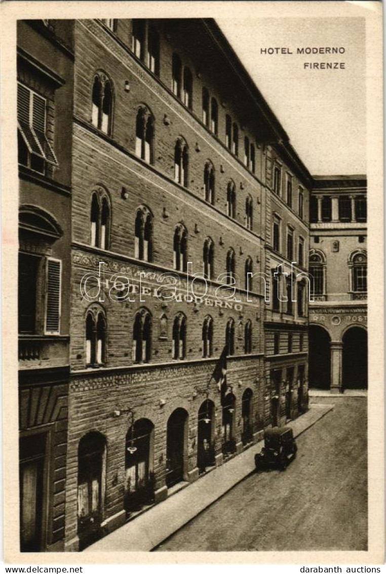 ** T2/T3 Firenze, Hotel Moderno, Automobile (EK) - Non Classificati