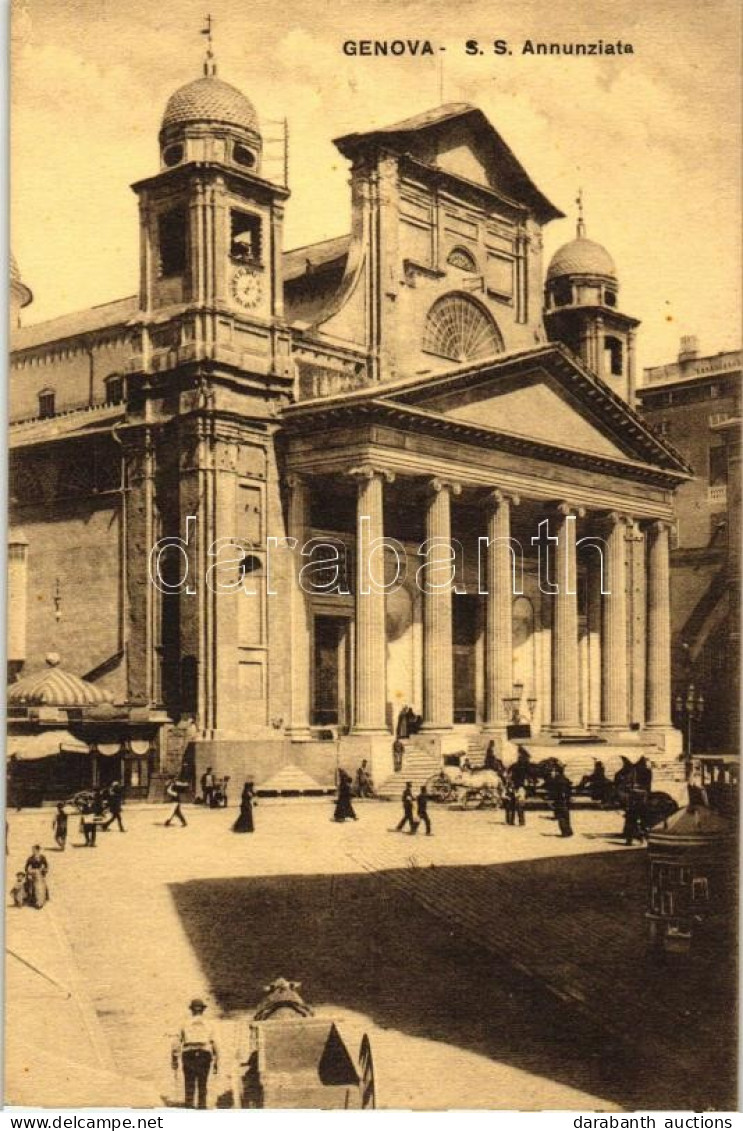 ** T2 Genova, Basilica Della Santissima Annunziata Del Vastato - Ohne Zuordnung