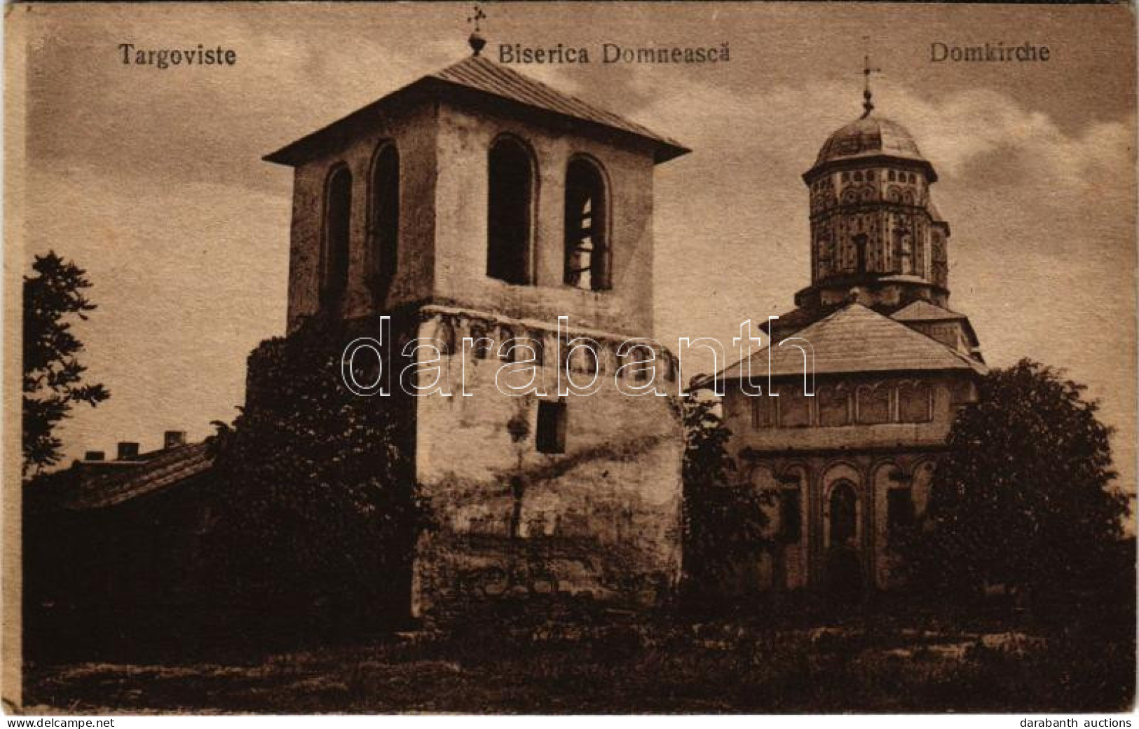 * T2/T3 Targoviste, Tergovistye, Tirgovics; Biserica Domneasca / Church (EK) - Non Classificati