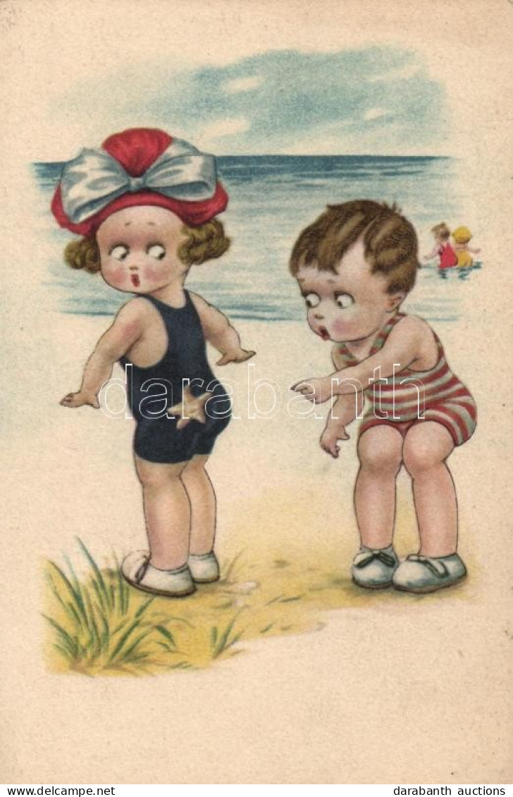 ** T1/T2 Children, Beach, Amag 0117. - Ohne Zuordnung