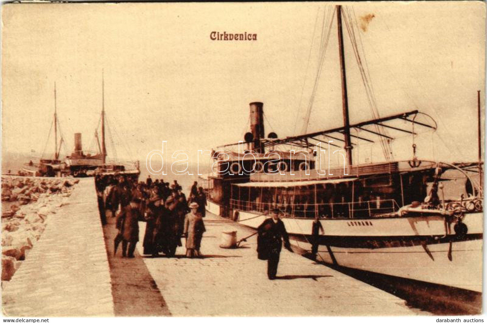 T2/T3 1913 Crikvenica, Cirkvenica; S.M. Dampfer LOVRANA (later K.u.k. Kriegsmarine) - Non Classés