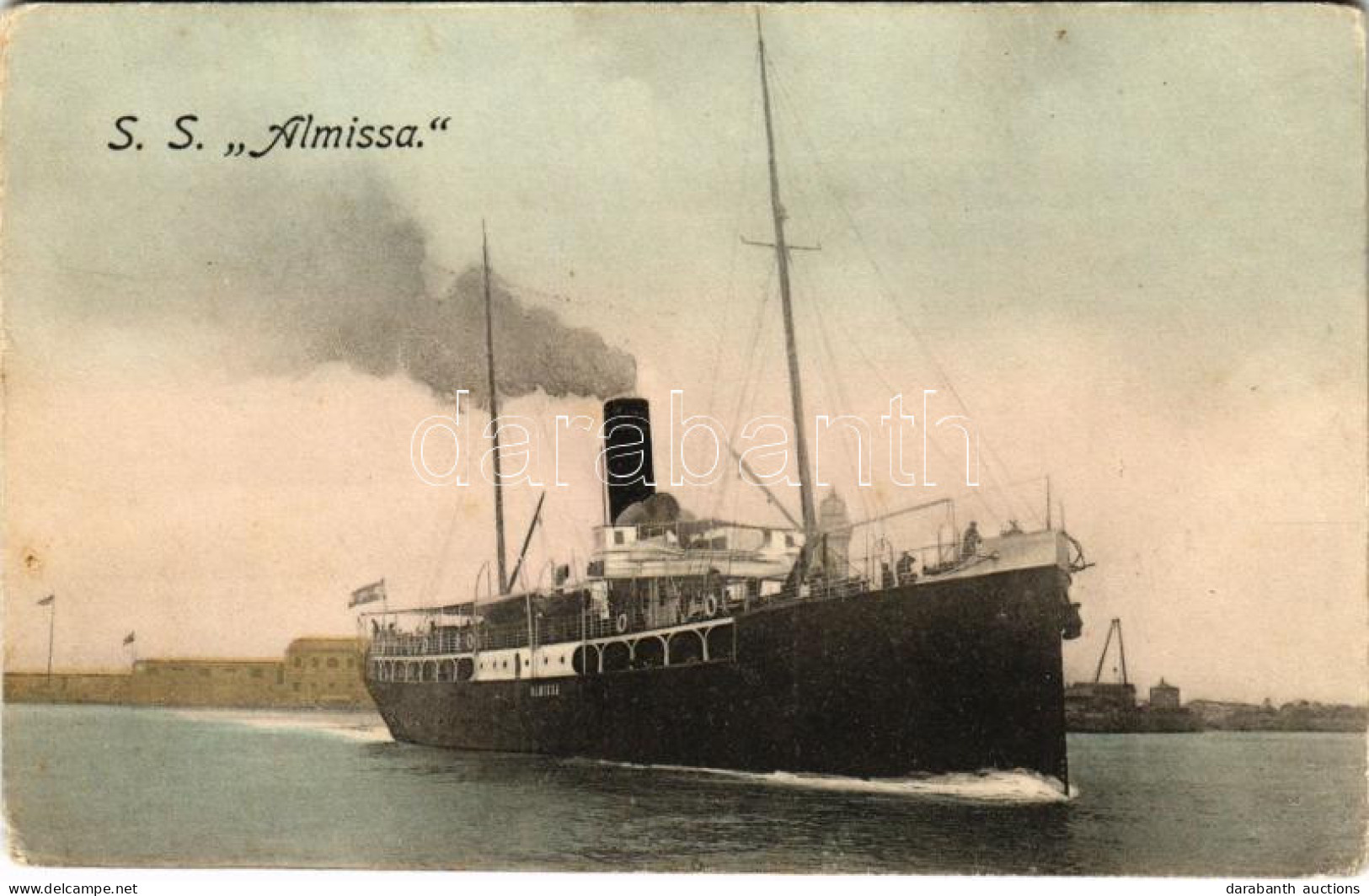 * T2/T3 1908 S.M. Dampfer ALMISSA (later K.u.k. Kriegsmarine) (EK) - Zonder Classificatie