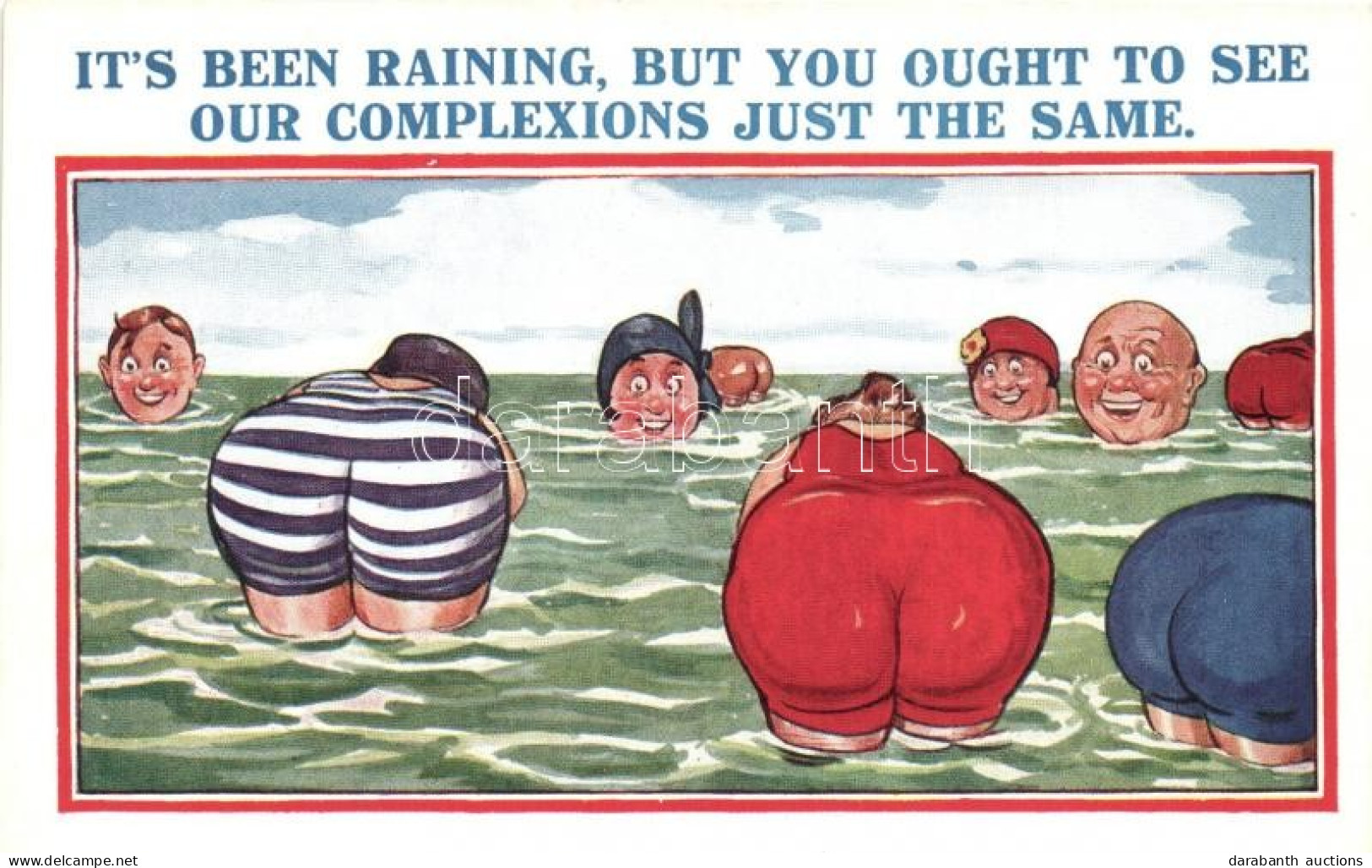 ** T1/T2 It's Been Raining But You Ought To See Our Complexions Just The Same / Fat Women, Humour - Non Classés