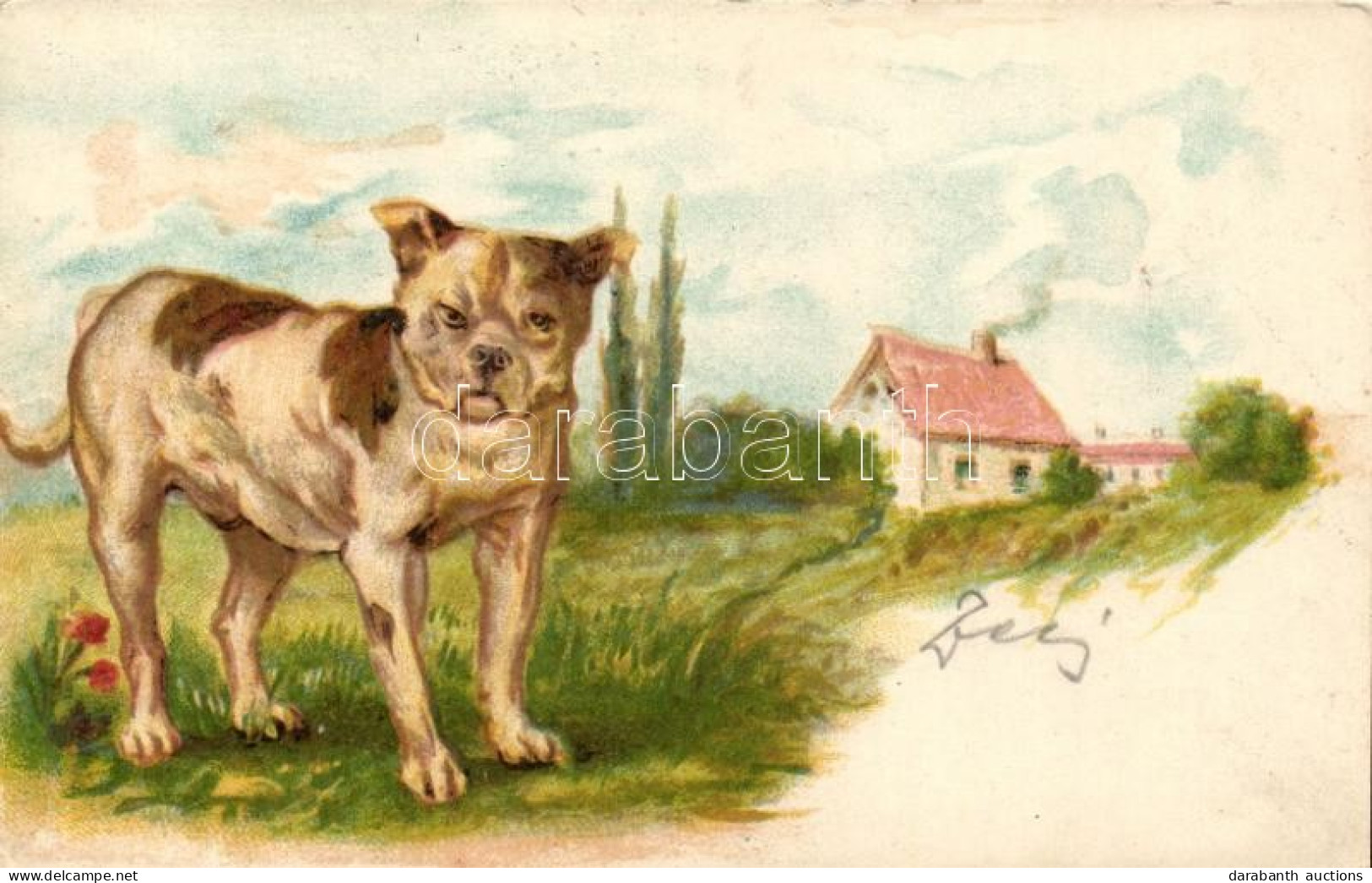 * T4 Dog, Litho (b) - Ohne Zuordnung