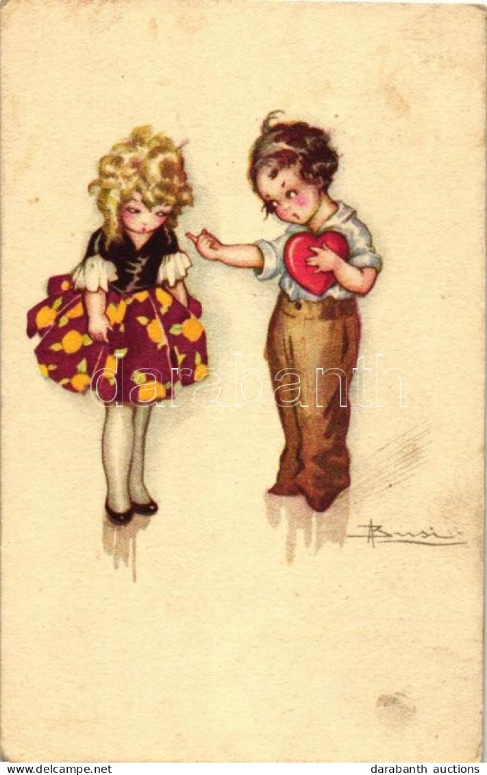 T2 Italian Art Postcard, Children, Degami 662 S: Busi - Ohne Zuordnung