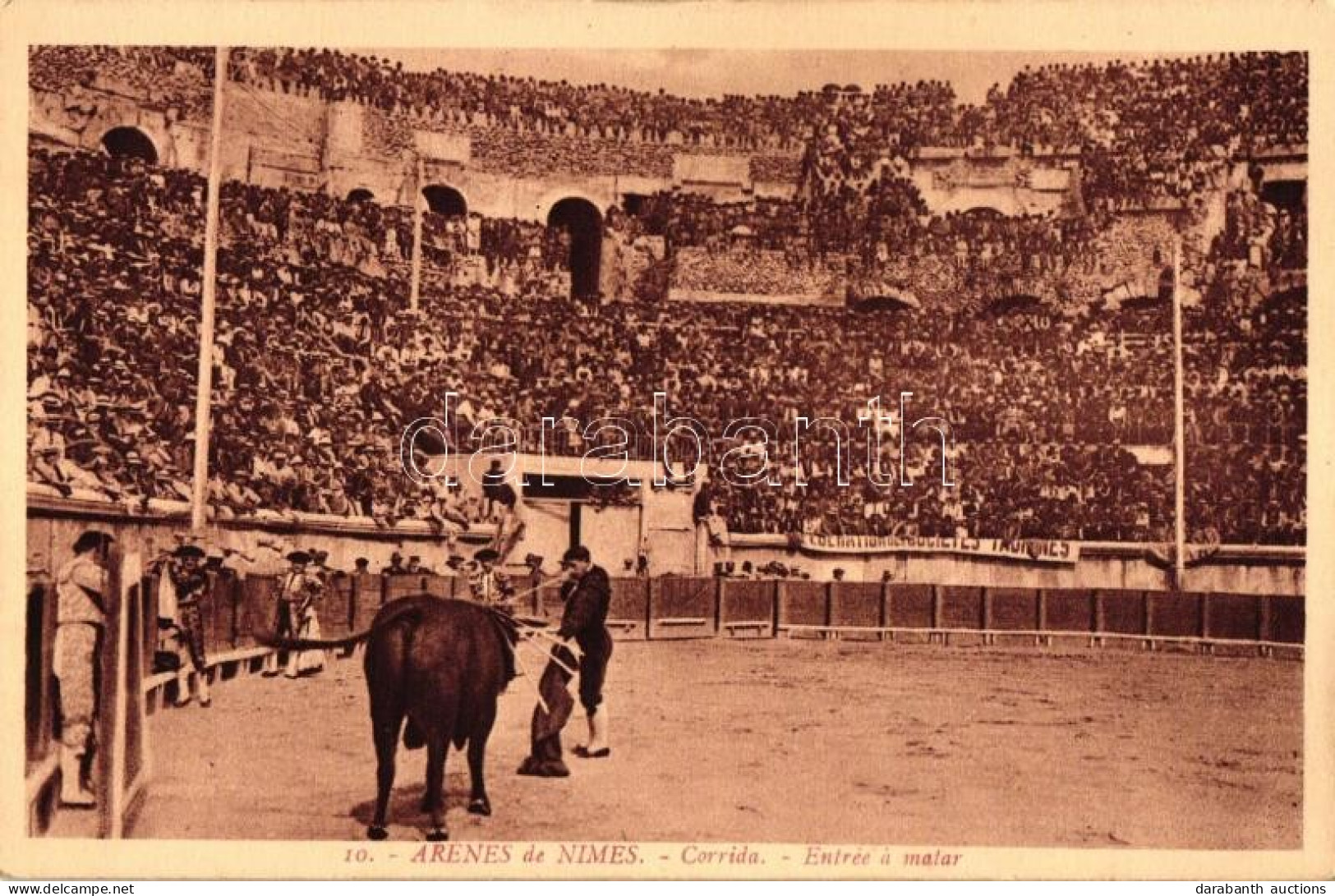 ** T2 Nimes, Arena, Corrida, Entree A Matar / Bull Fight - Non Classés