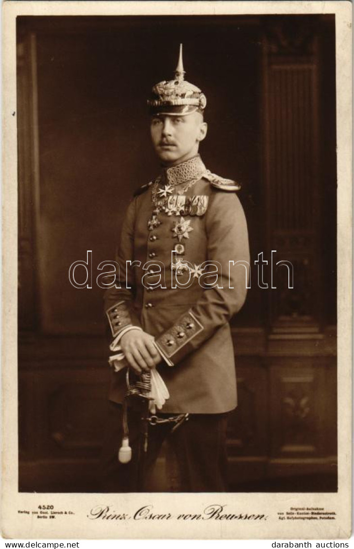 ** T2/T3 Prinz Oscar Von Preussen / Prince Oskar Of Prussia - Ohne Zuordnung