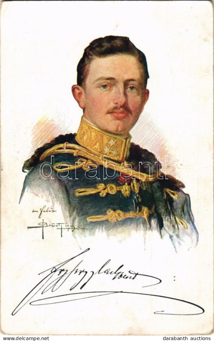 T2/T3 1916 IV. Károly / Charles I Of Austria. Dem K.u.k. Kriegsfürsorgeamt Gewidmet S: Brück + "K.u.K. FELDPOSTAMT 52" ( - Zonder Classificatie