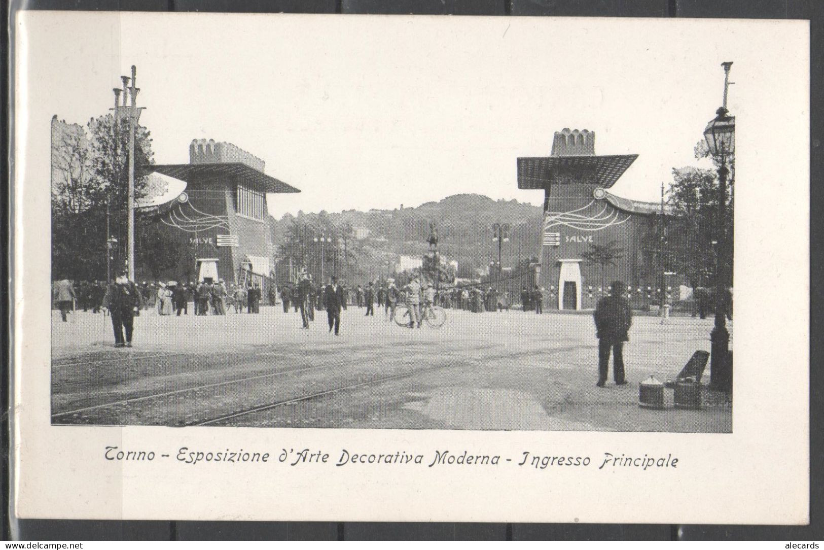 Torino 1902 - Prima Esposizione Internazionale D'Arte Decorativa Moderna - Ingresso Principale - Expositions