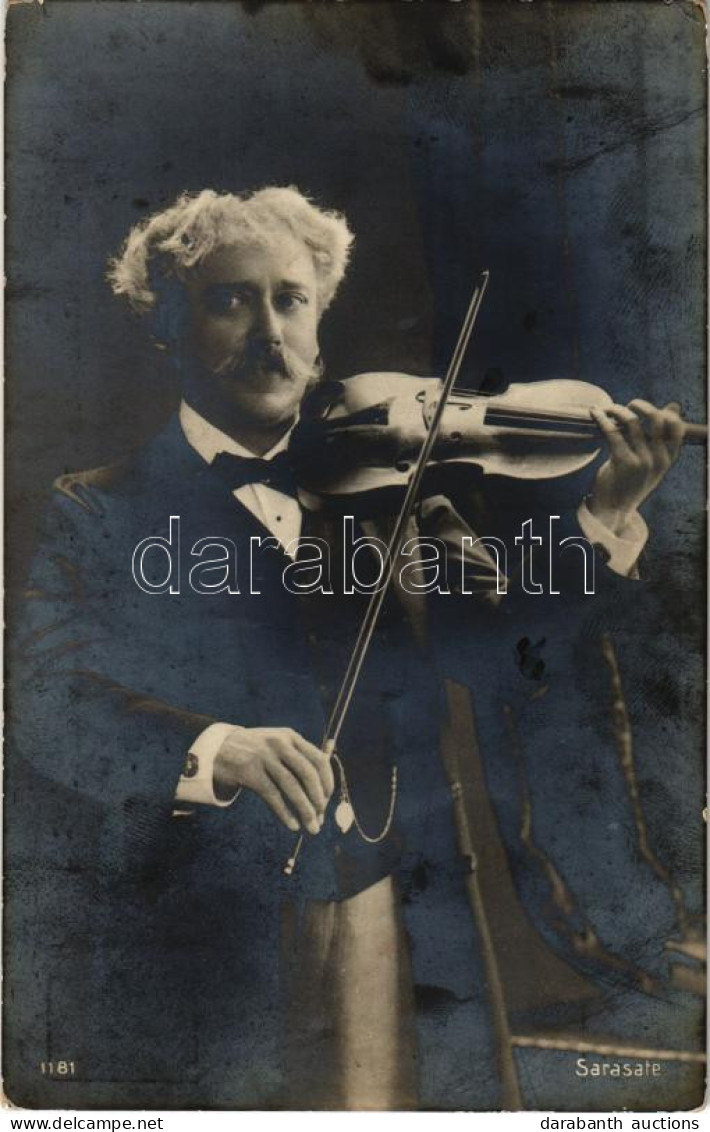 ** T2/T3 Pablo De Sarasate Spanyol Hegedűművész és Zeneszerző / Spanish (Navarrese) Violin Virtuoso, Composer And Conduc - Ohne Zuordnung