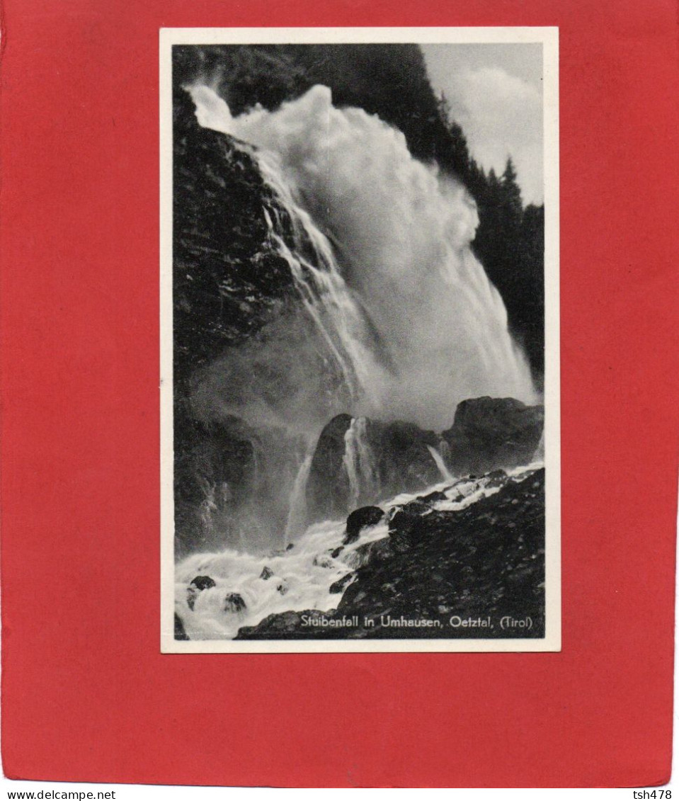 SUISSE----Stuibenfall In UMHAUSEN Im Oetzal--voir 2 Scans - Umhausen