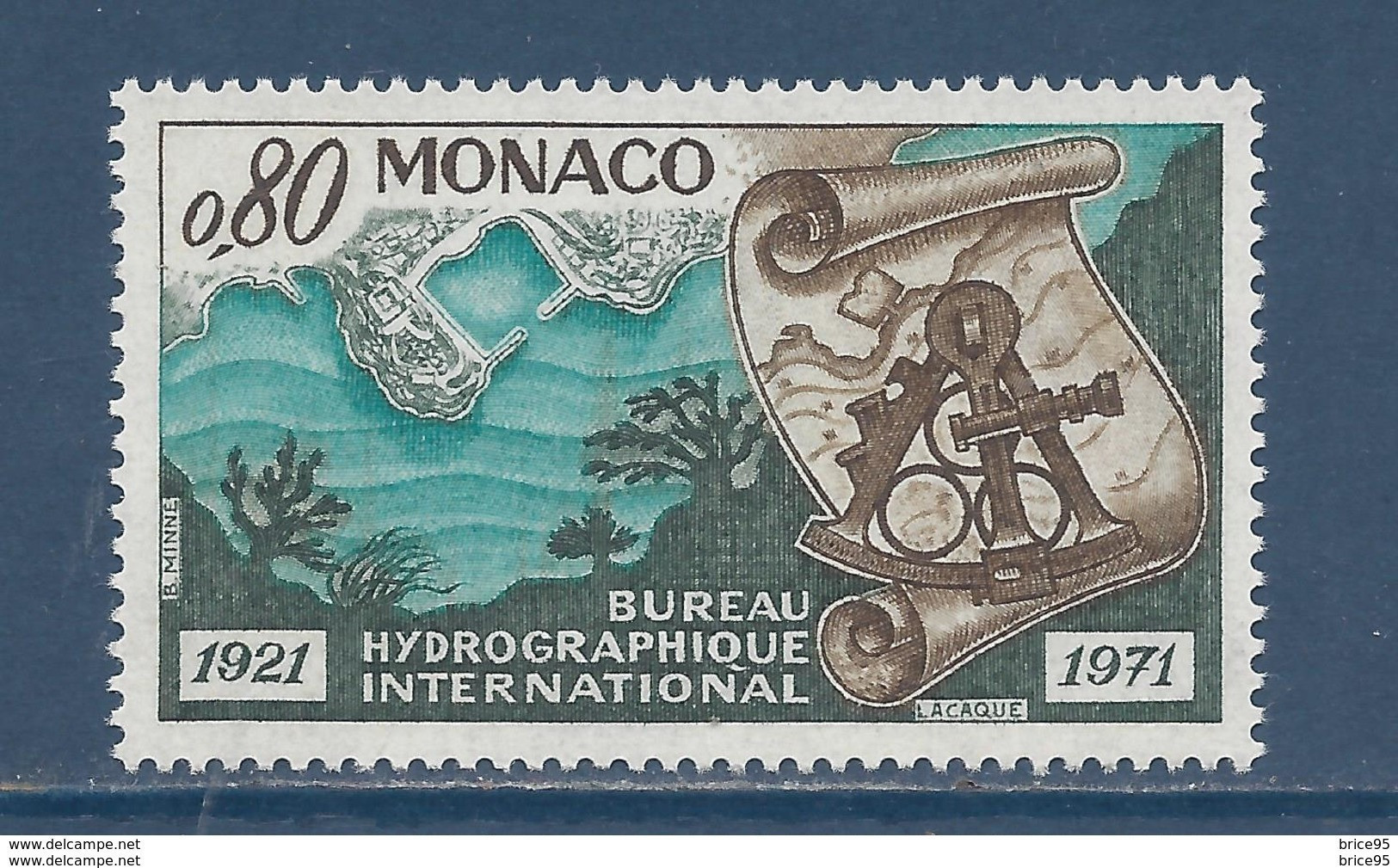 Monaco - YT N° 861 ** - Neuf Sans Charnière - 1971 - Nuovi