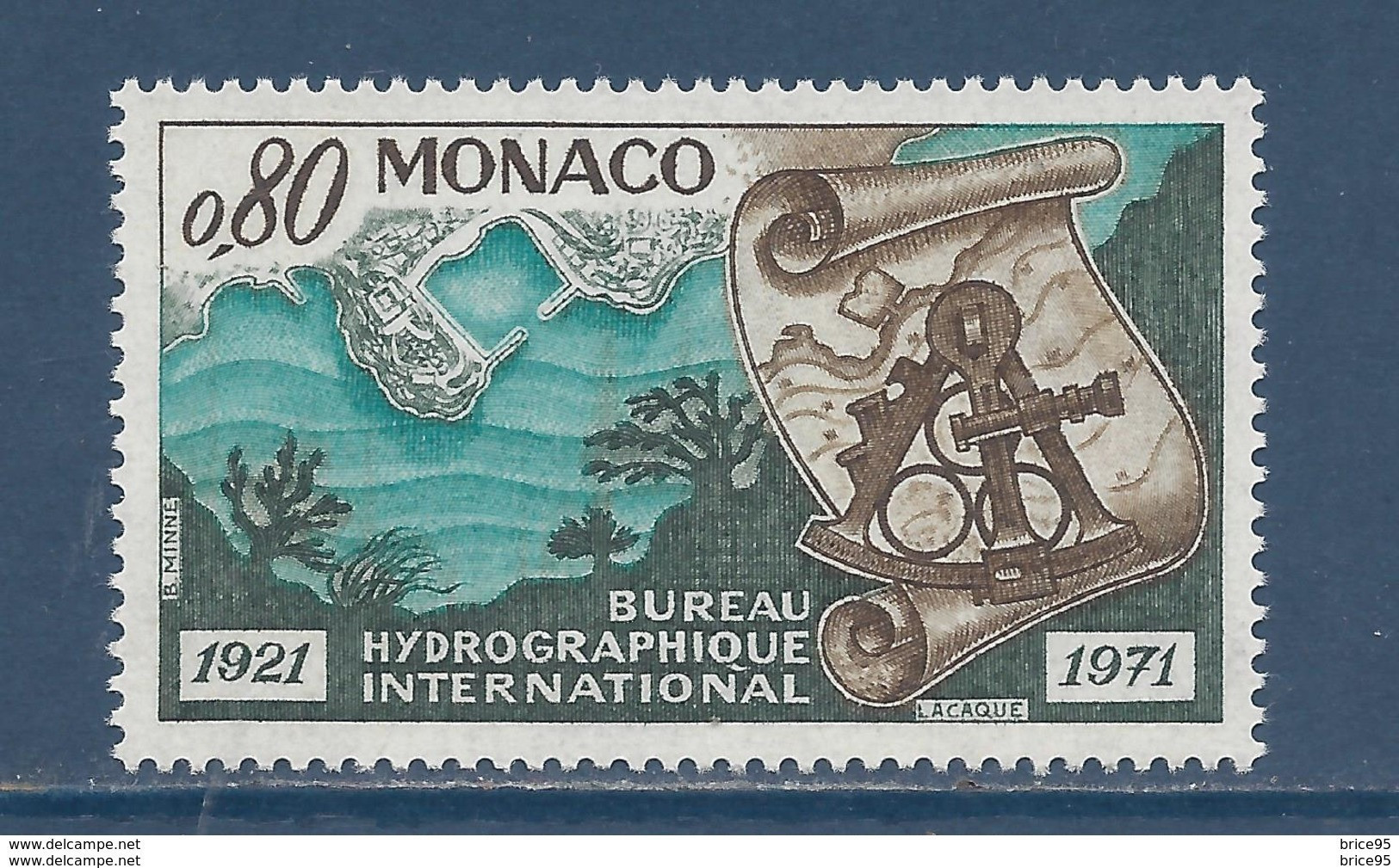 Monaco - YT N° 861 ** - Neuf Sans Charnière - 1971 - Nuevos