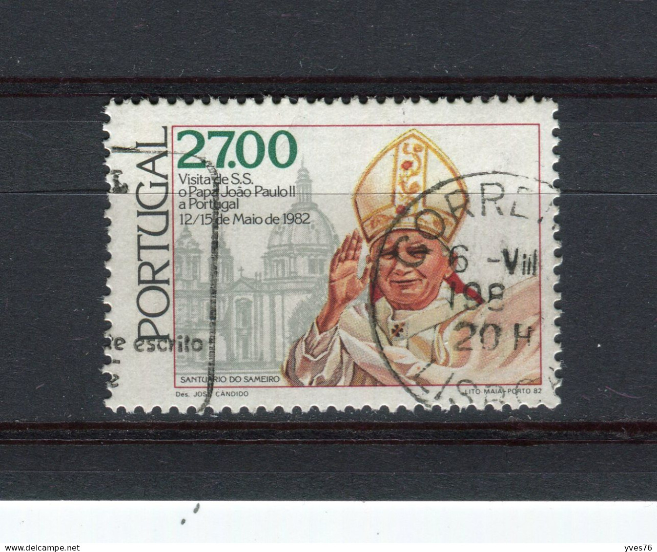 PORTUGAL - Y&T N° 1545° - Jean Paul II - Used Stamps