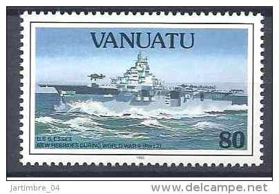 1993 VANUATU 911 Et 914** Bateau Et Avion , Issus De Série - Vanuatu (1980-...)
